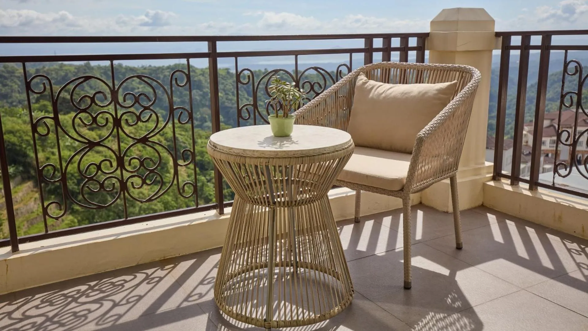 Balcony/Terrace in Twin Lakes Hotel near Tagaytay