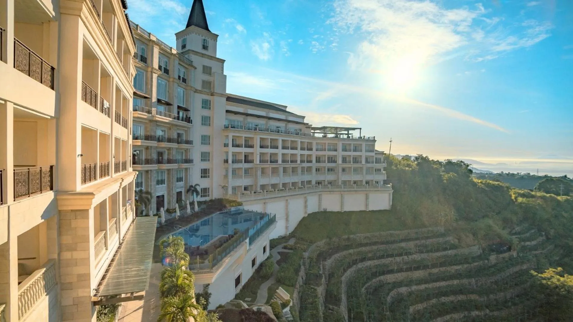 View (from property/room) in Twin Lakes Hotel near Tagaytay