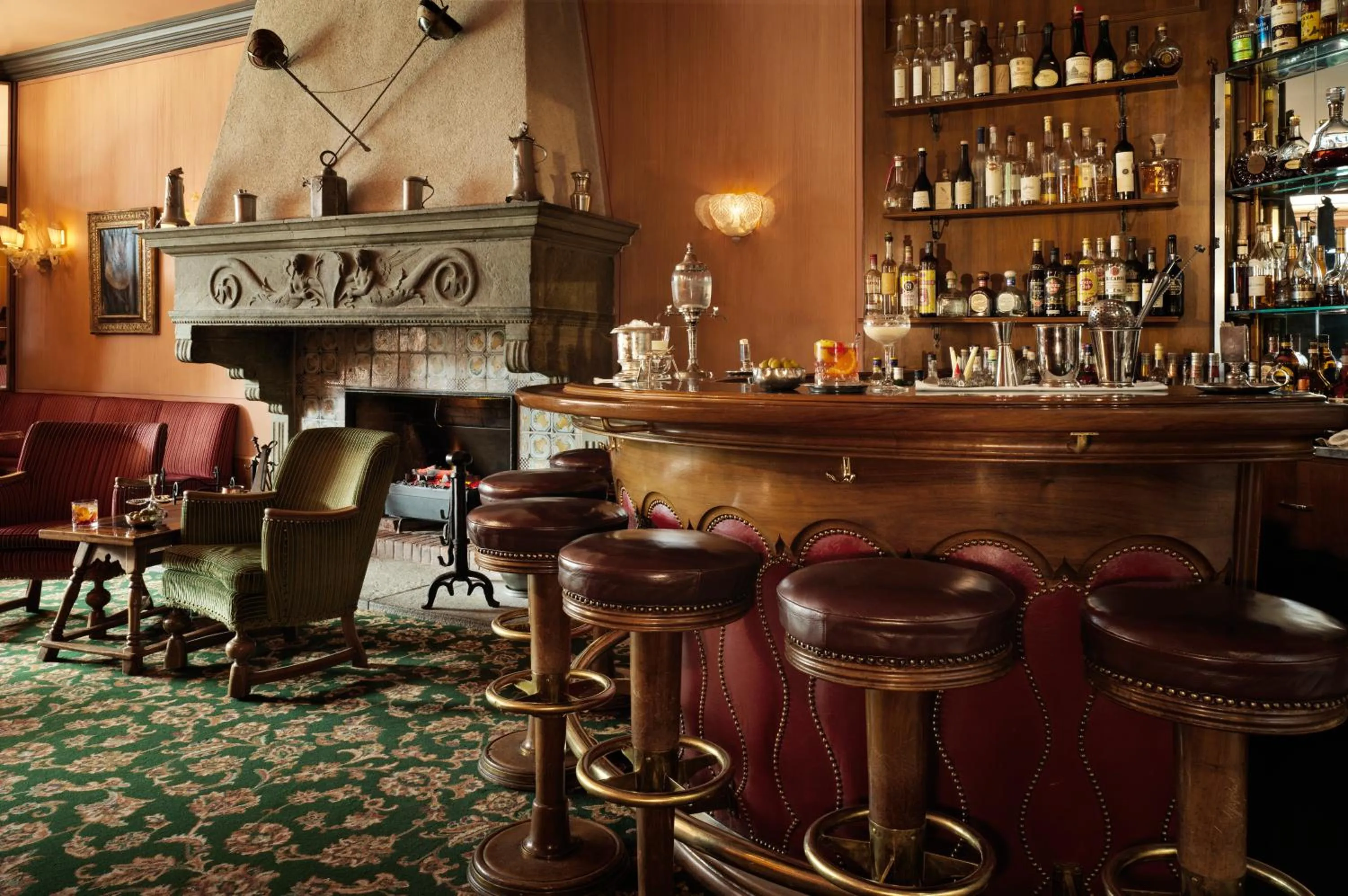 Restaurant/places to eat in Badrutt's Palace Hotel St Moritz