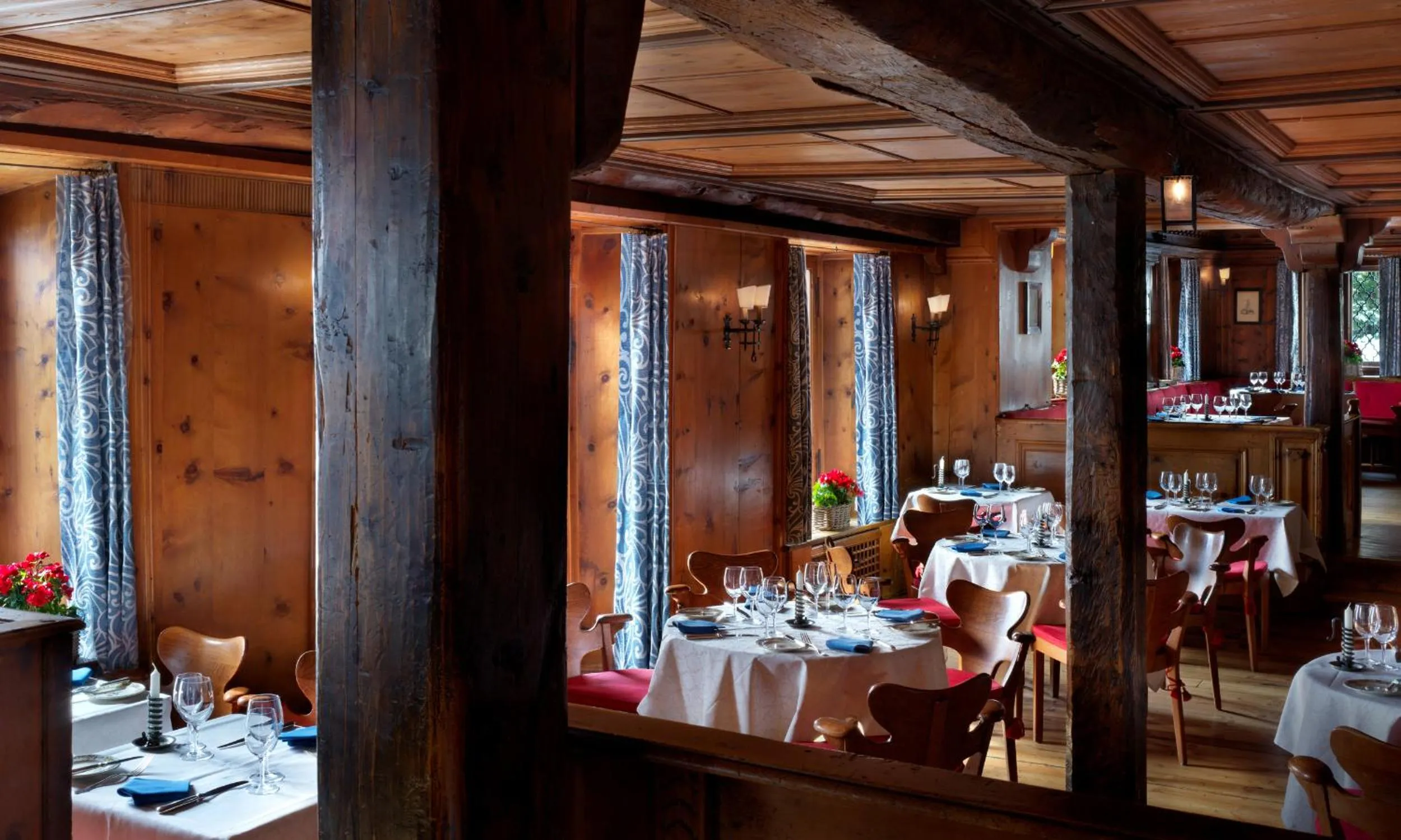Restaurant/places to eat in Badrutt's Palace Hotel St Moritz