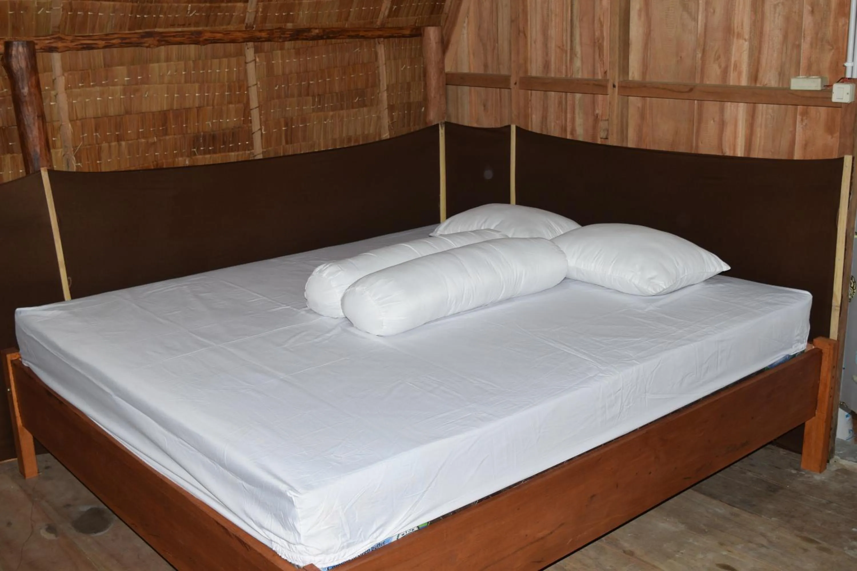 Bed in Tanjung Kalemo Resort