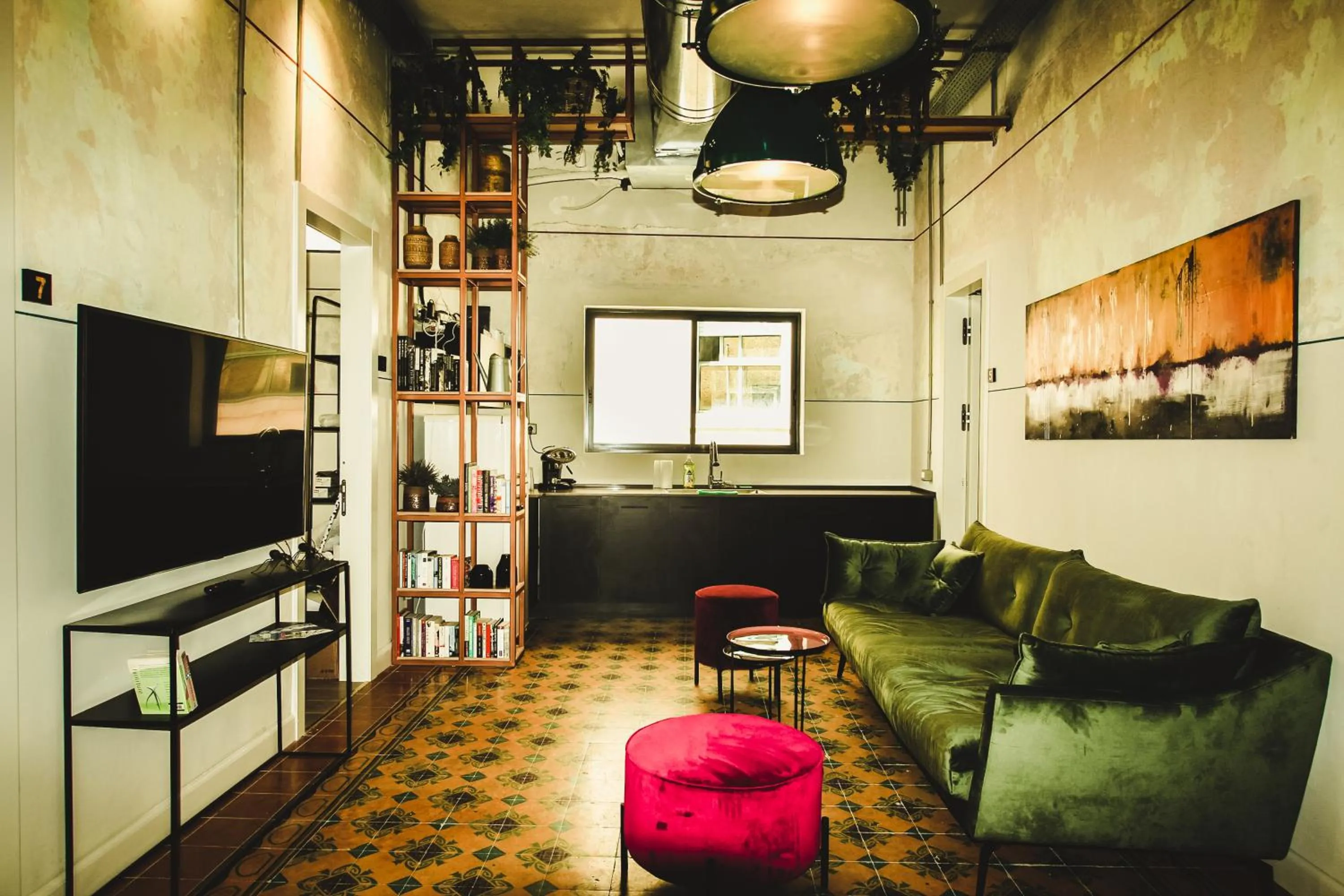 Communal lounge/ TV room in Jojo TLV