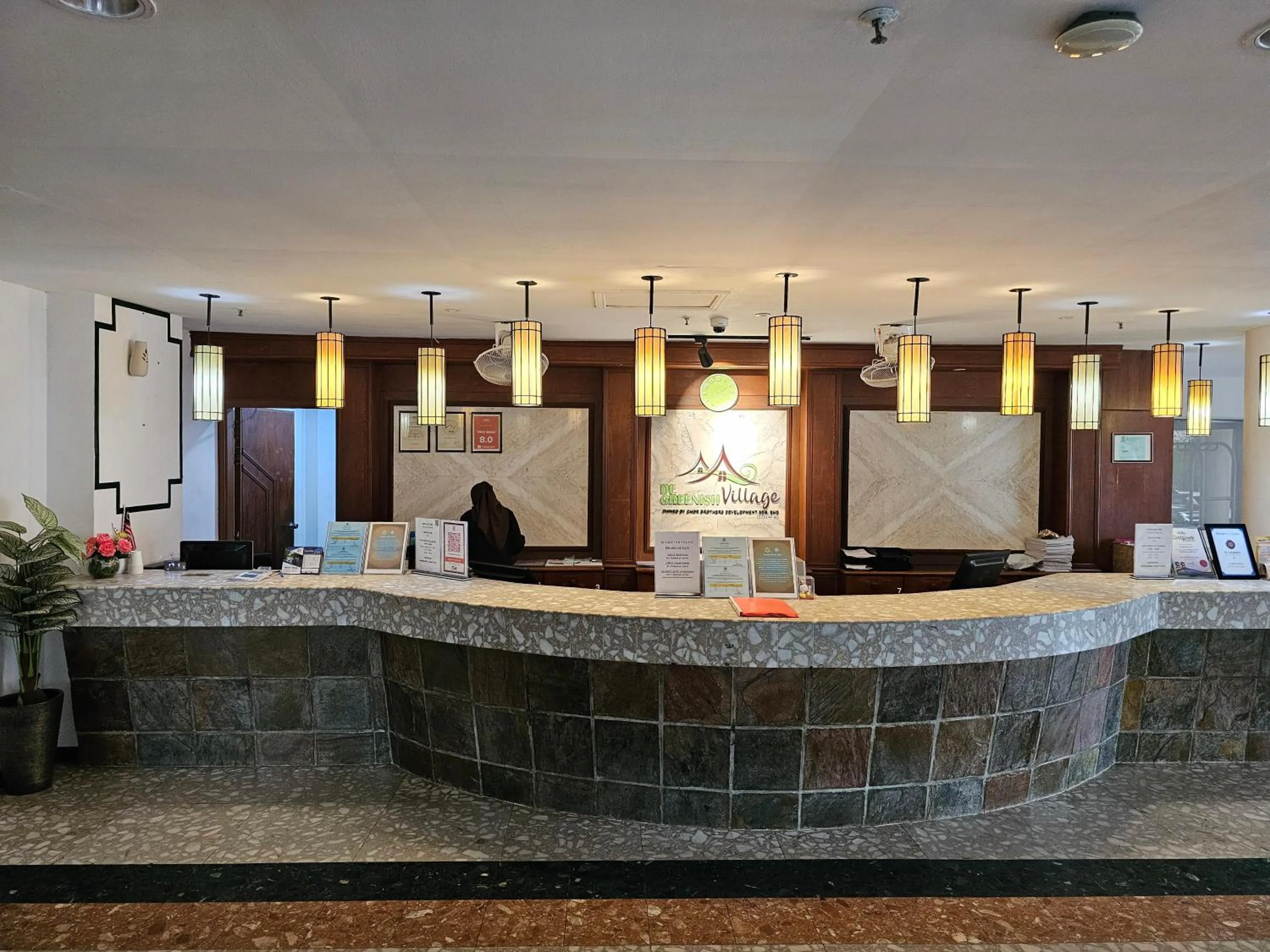 Lobby or reception in De Greenish Village Langkawi