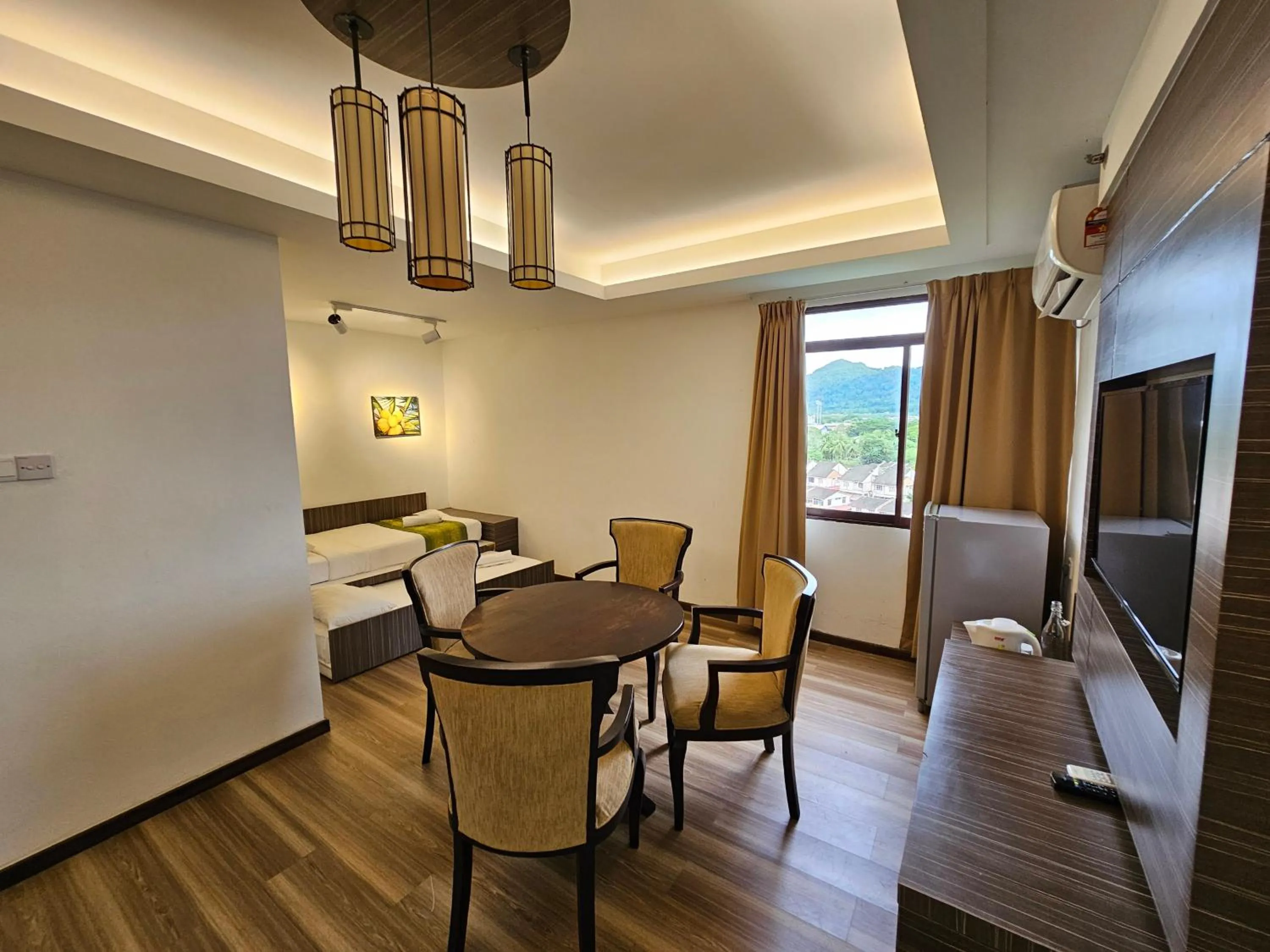 Living room in De Greenish Village Langkawi