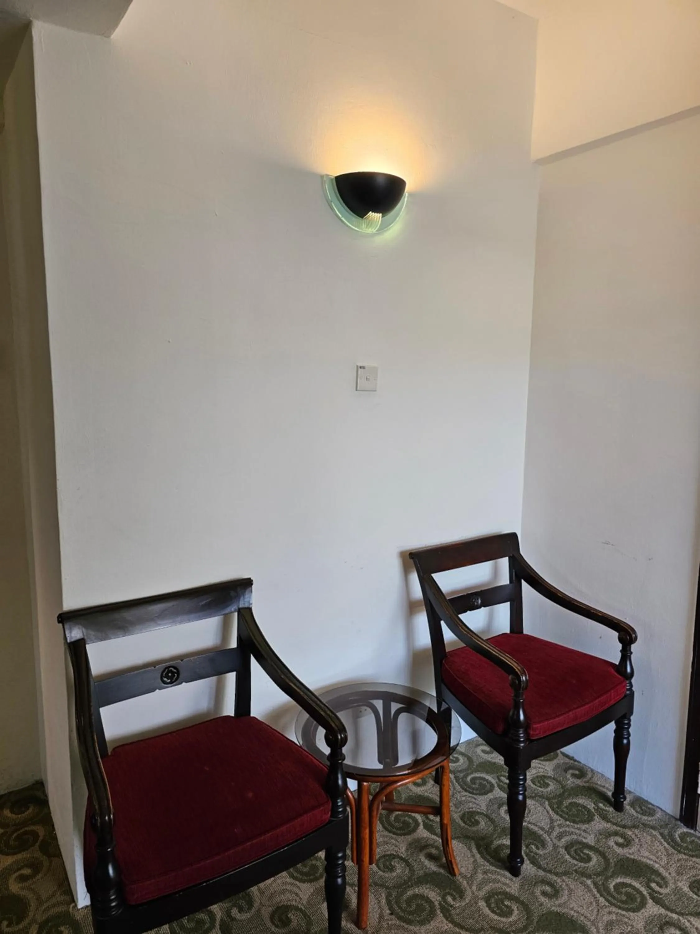 Seating area in De Greenish Village Langkawi