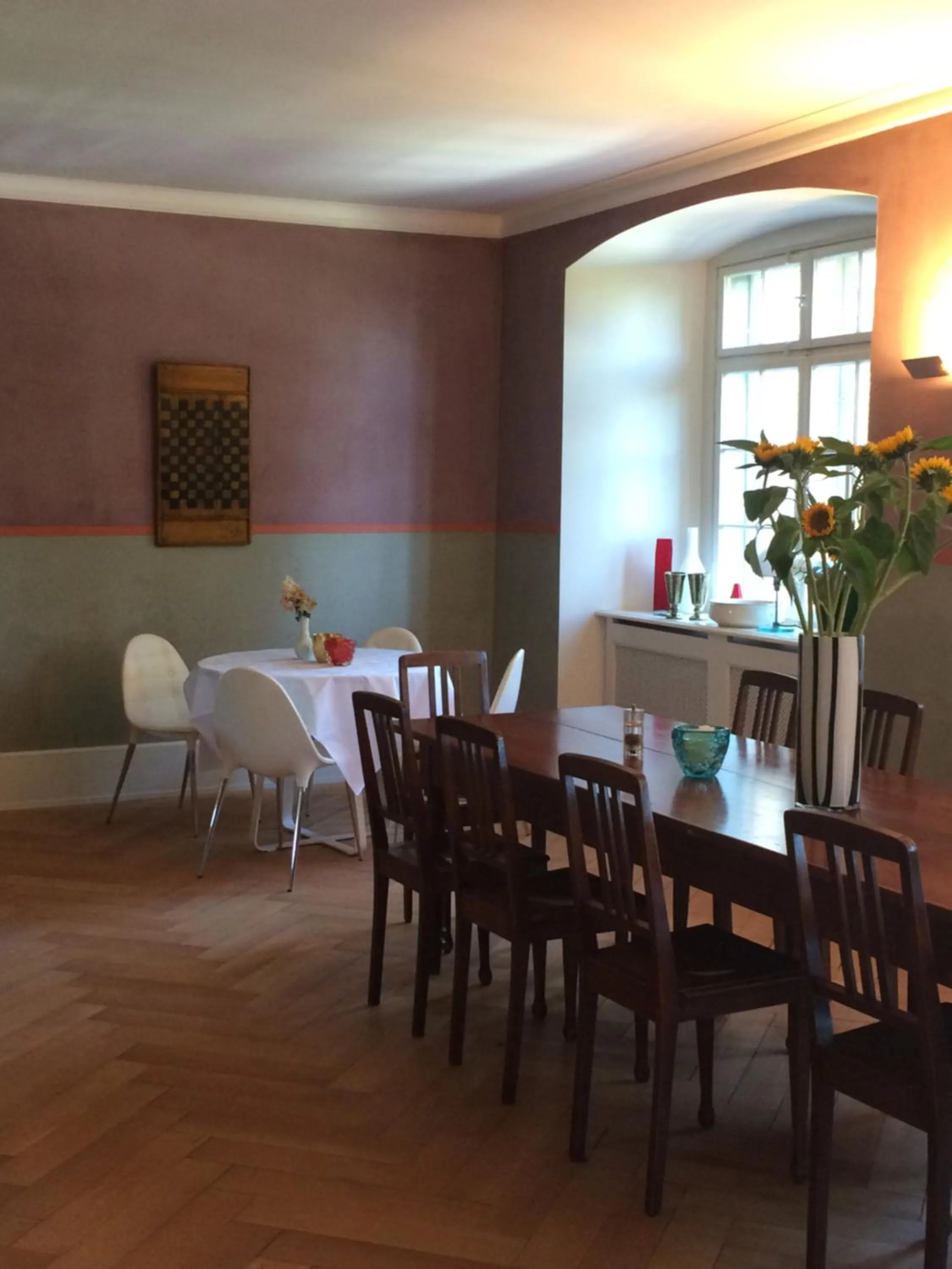 Dining area in Schloss Brunnegg
