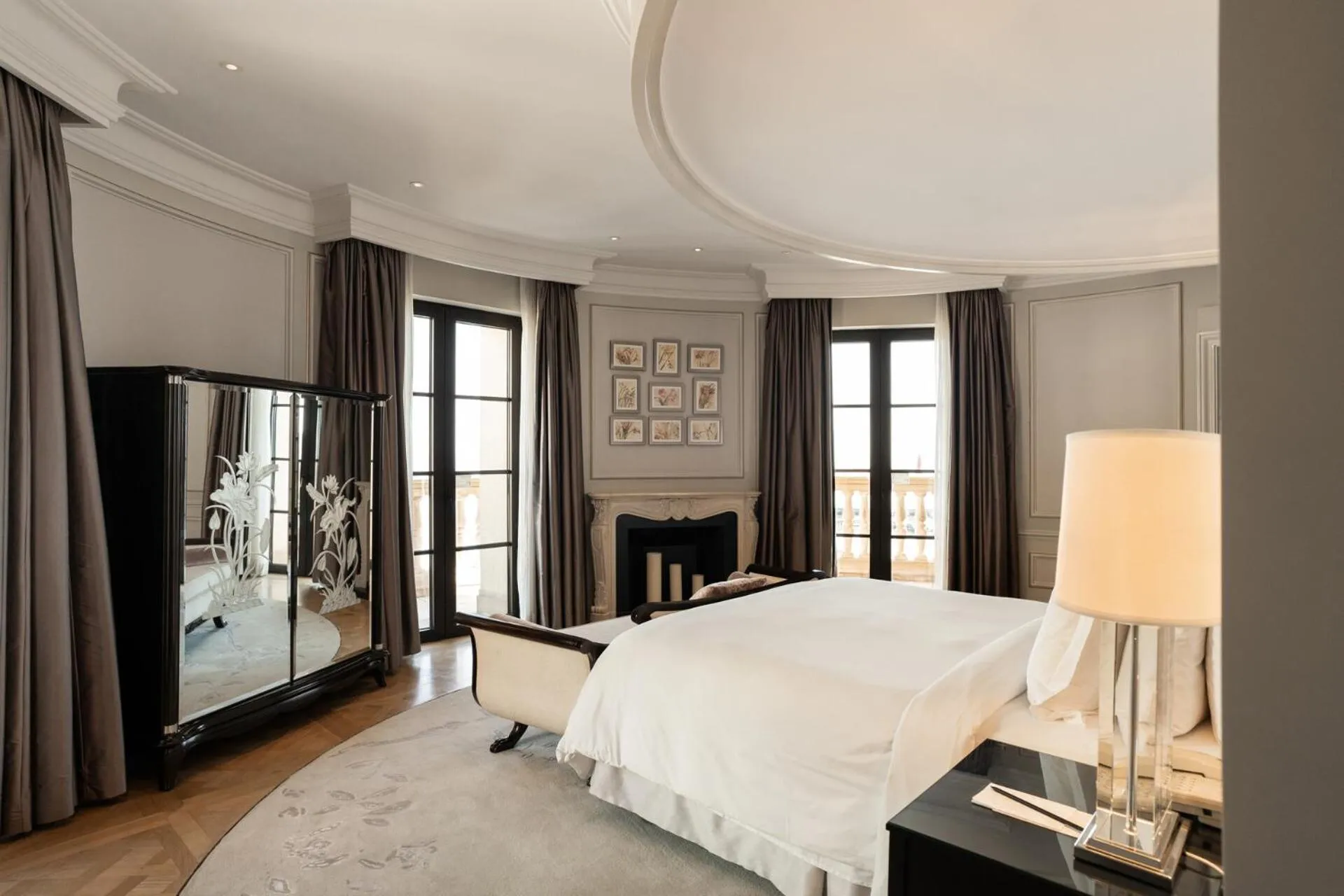 Bed in Four Seasons Hotel Baku