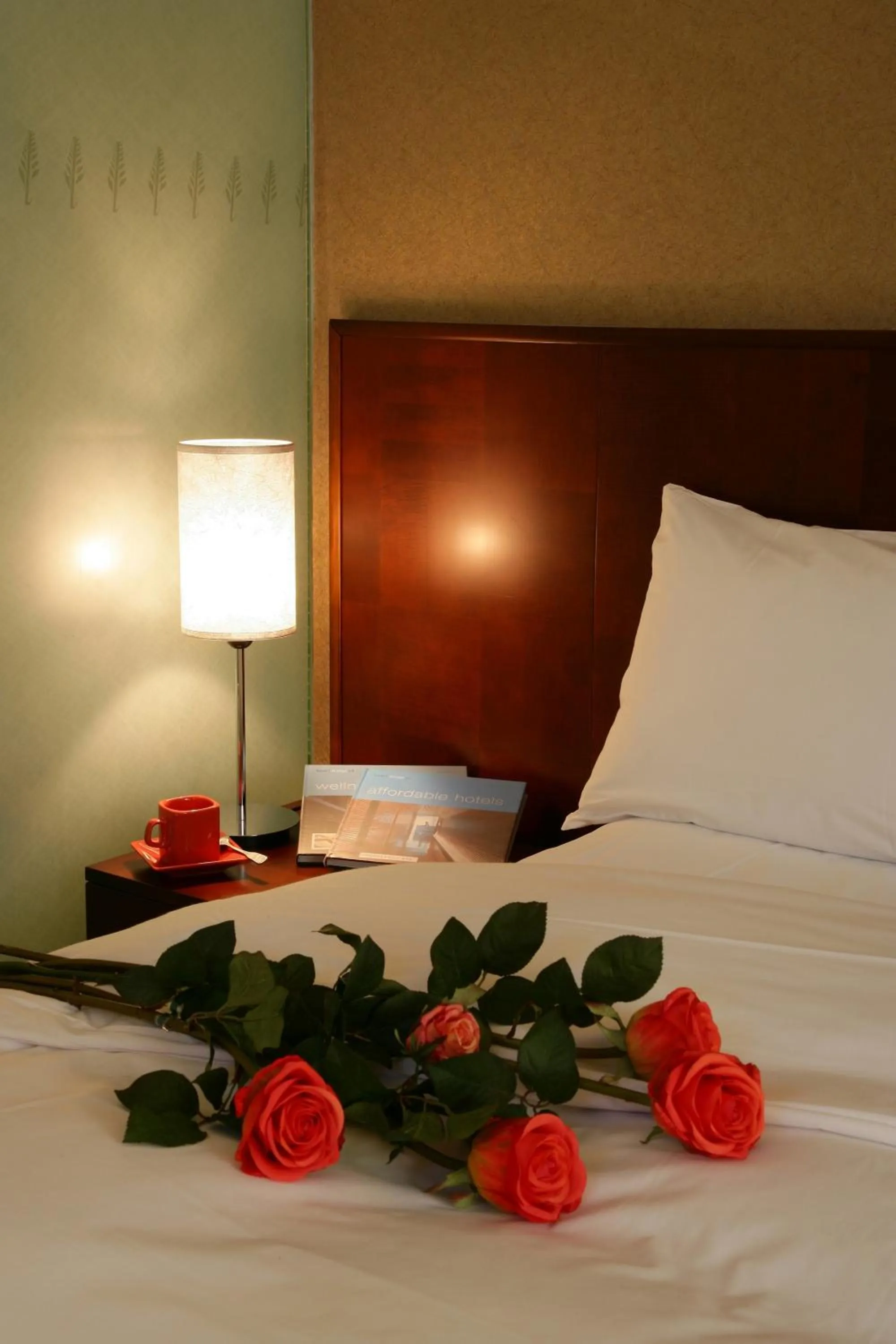 Decorative detail, Bed in In One City Inn