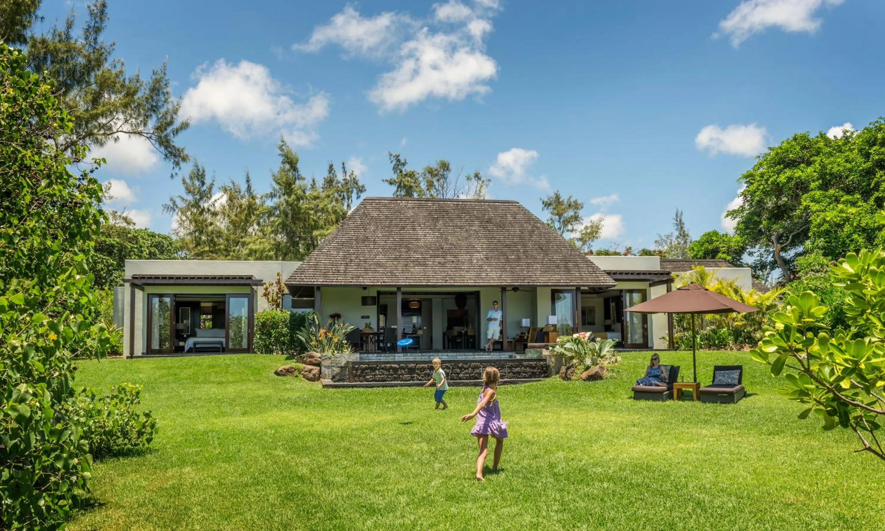 Garden in Four Seasons Resort Mauritius at Anahita