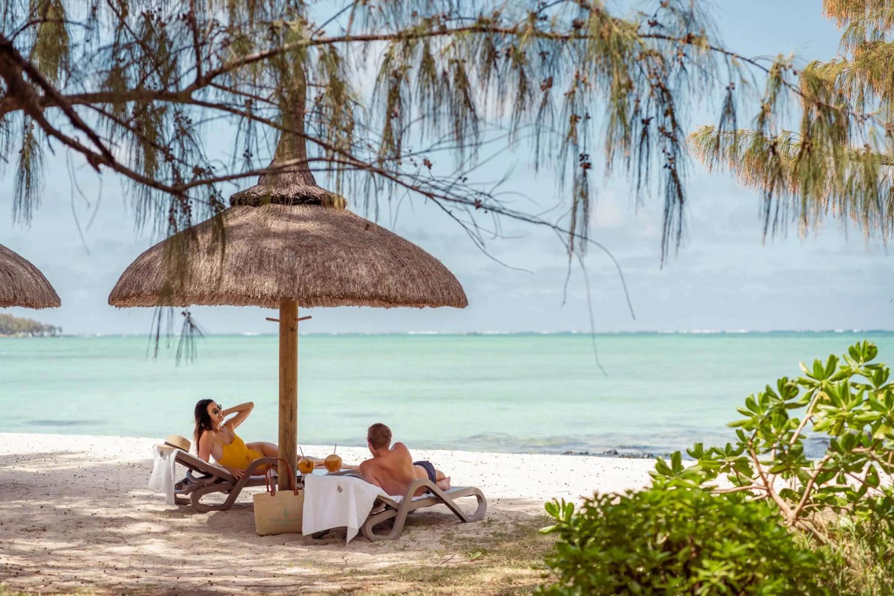 Beach in Four Seasons Resort Mauritius at Anahita