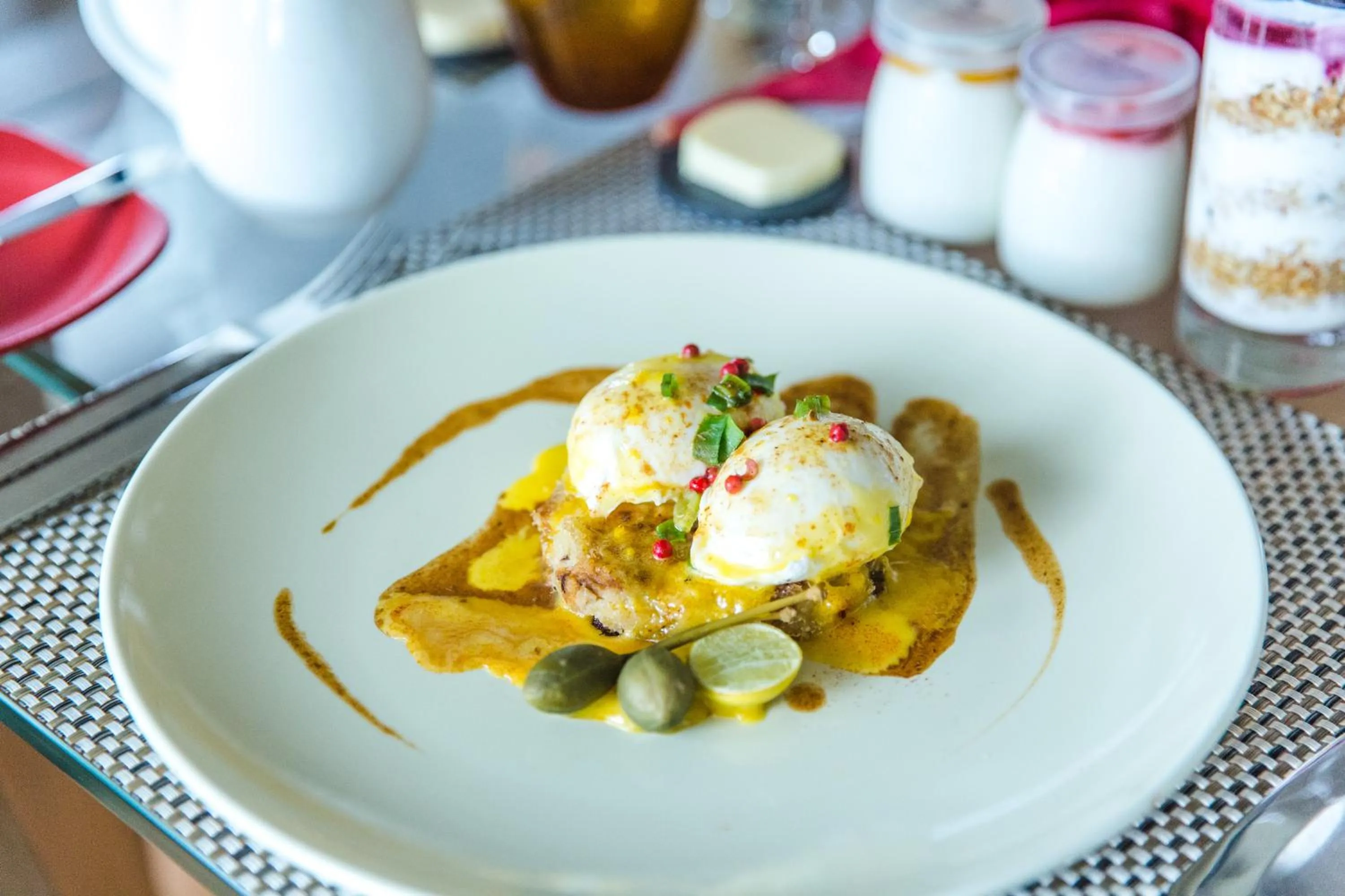 Breakfast in Four Seasons Resort Mauritius at Anahita