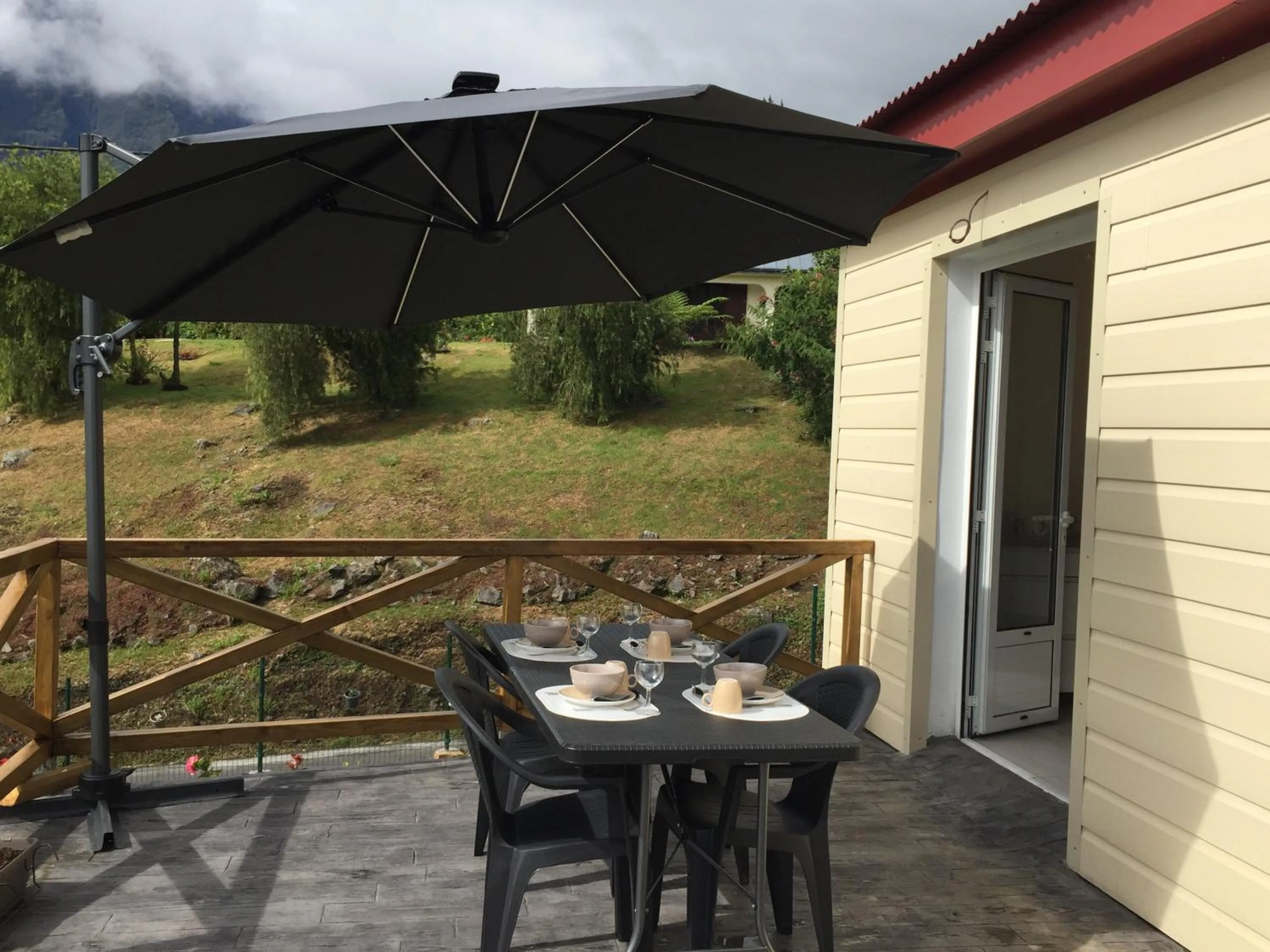 Balcony/Terrace in Ô cœur de l’île