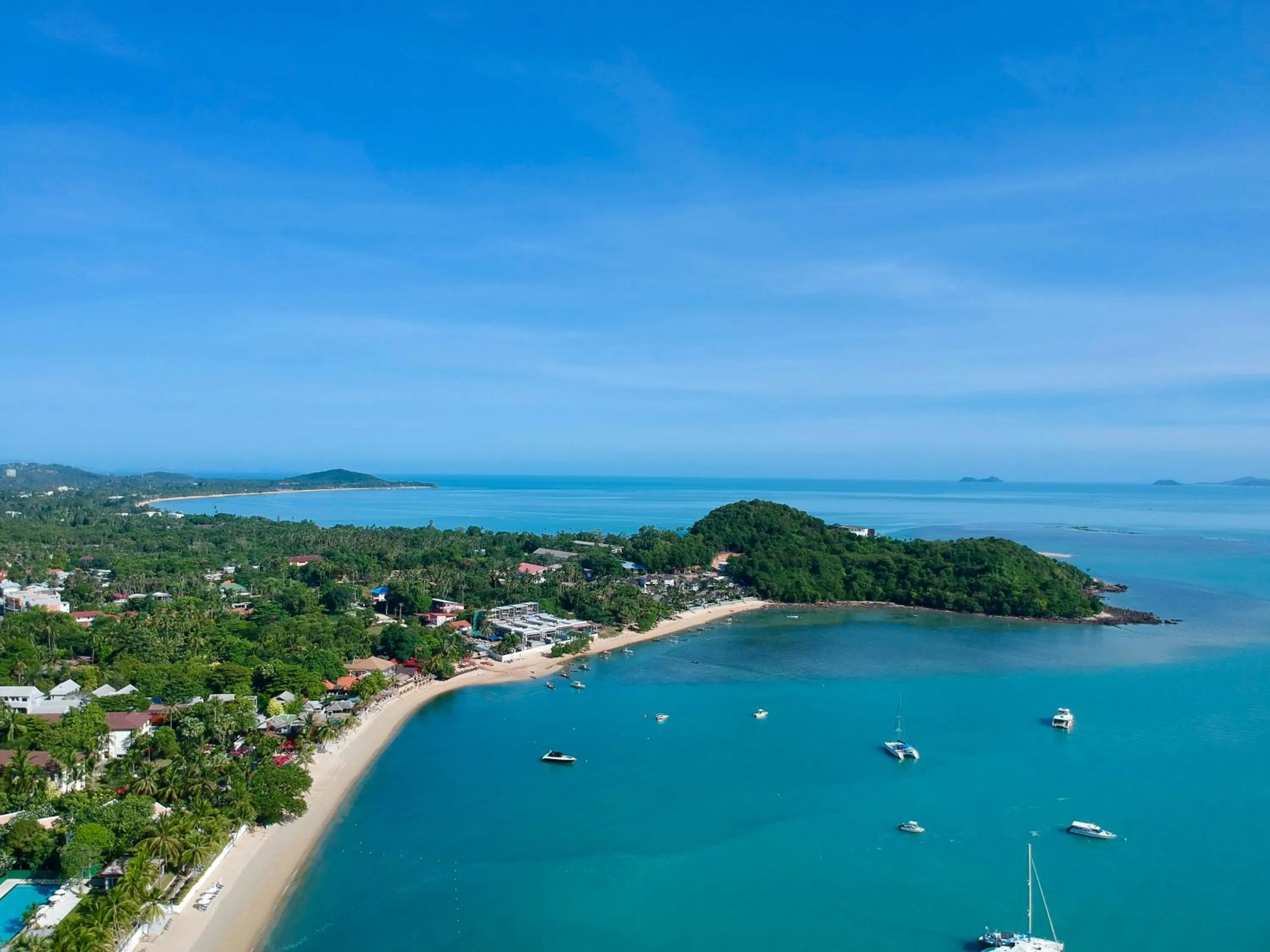 Bird's eye view in Pico Samui