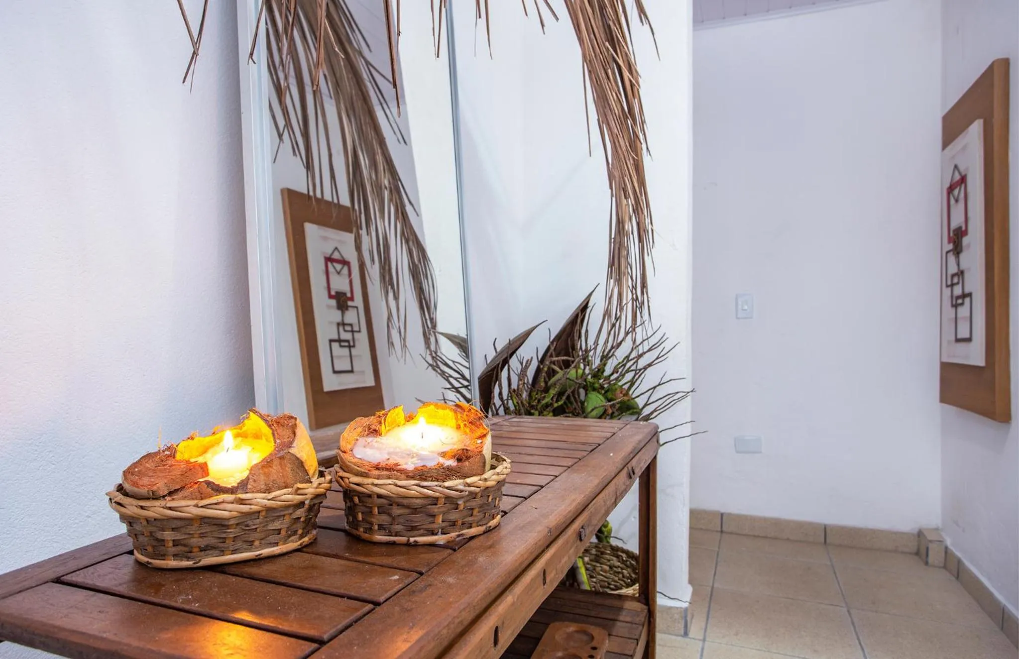 Decorative detail in Pousada Castelinho