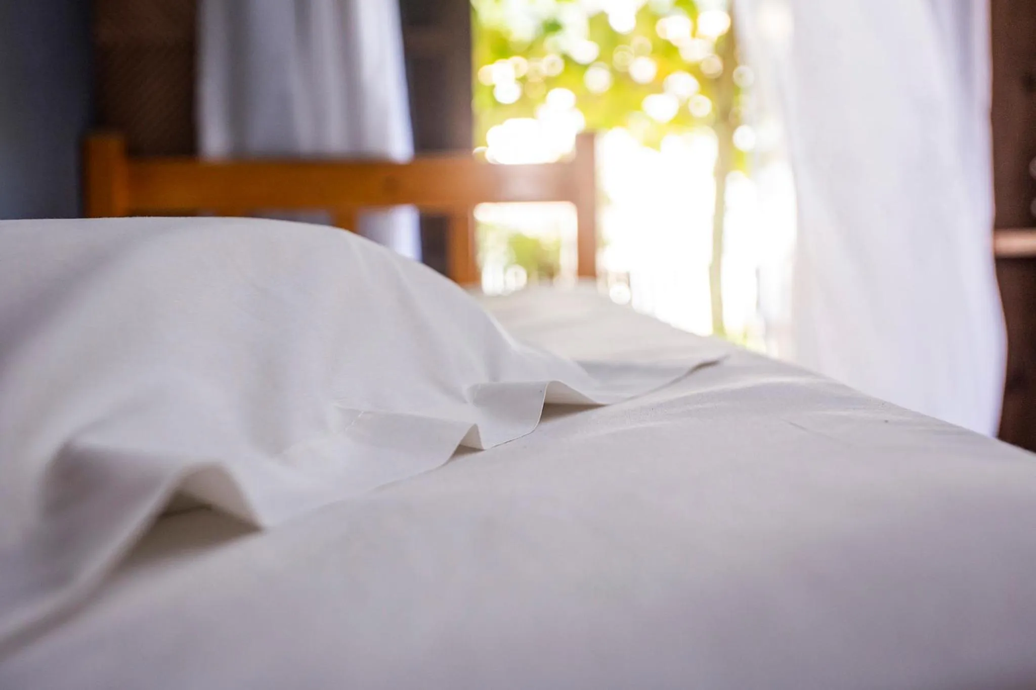 Bed in Pousada Castelinho