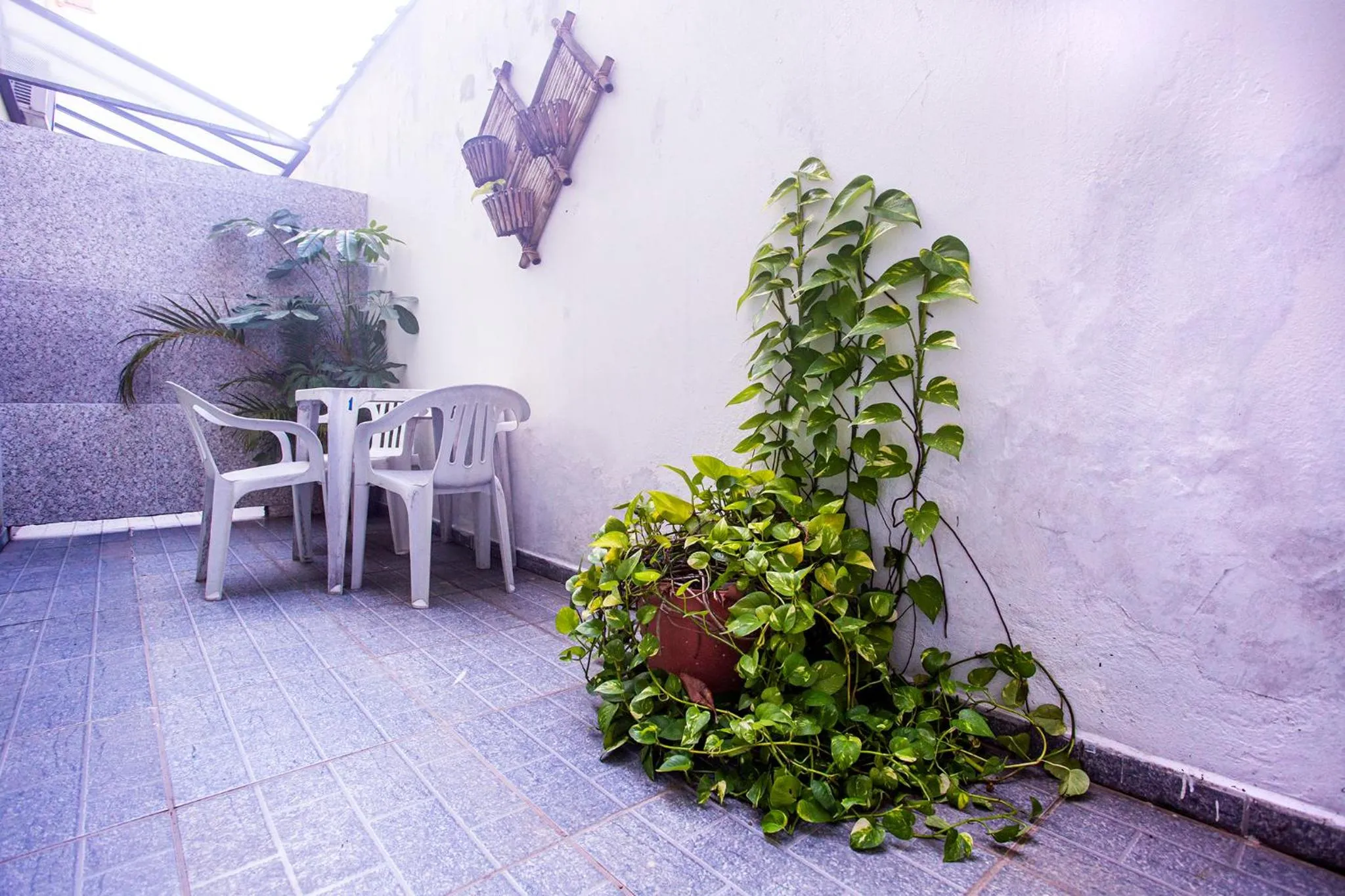 Decorative detail in Pousada Castelinho