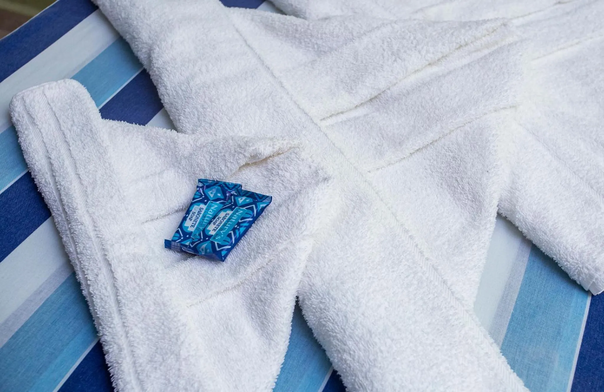 Bed in Pousada Castelinho