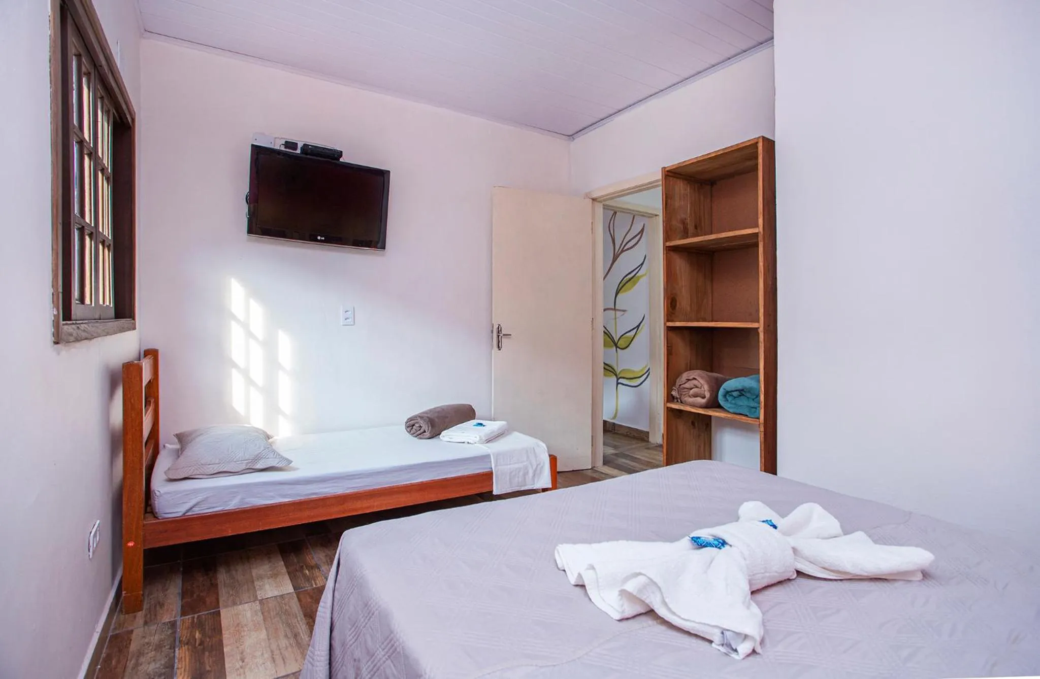 Bedroom, Bed in Pousada Castelinho