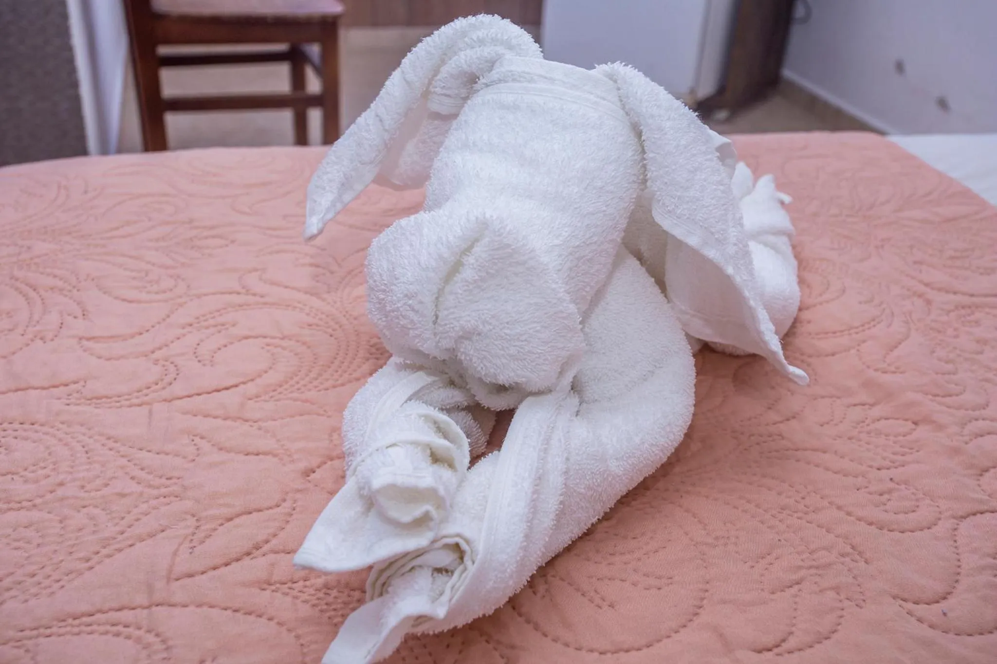 Bed in Pousada Castelinho