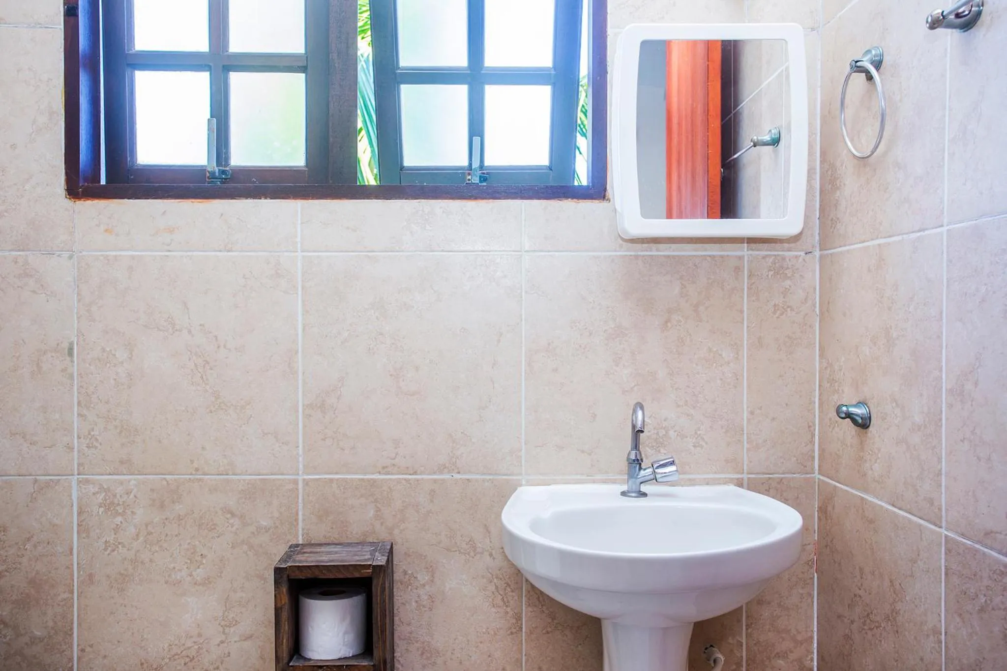 Bathroom in Pousada Castelinho