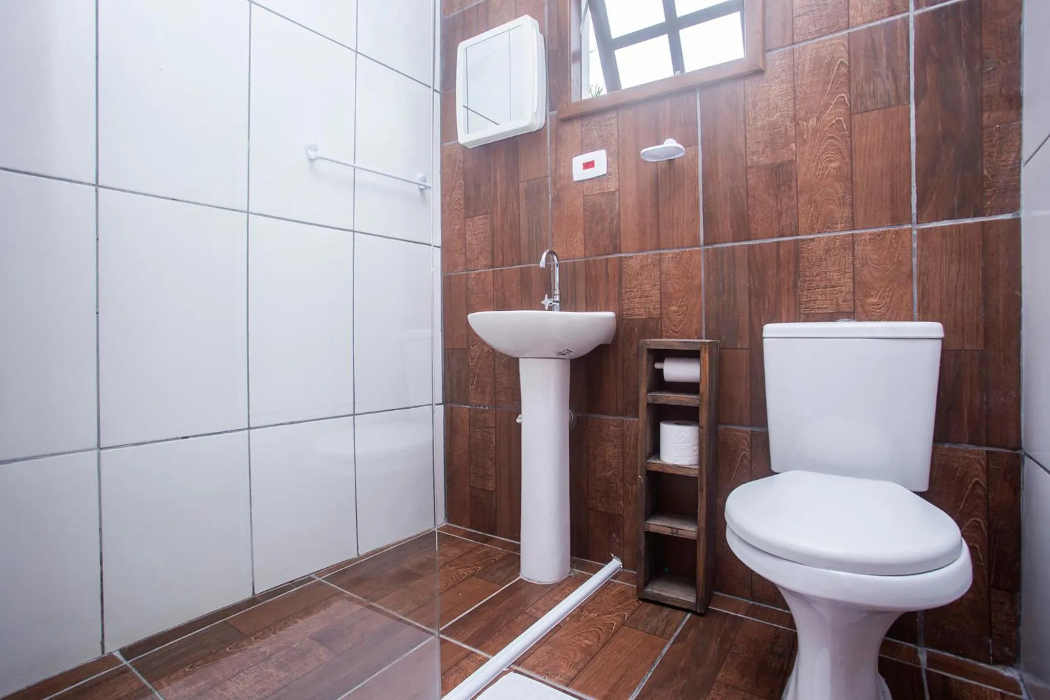 Bathroom in Pousada Castelinho