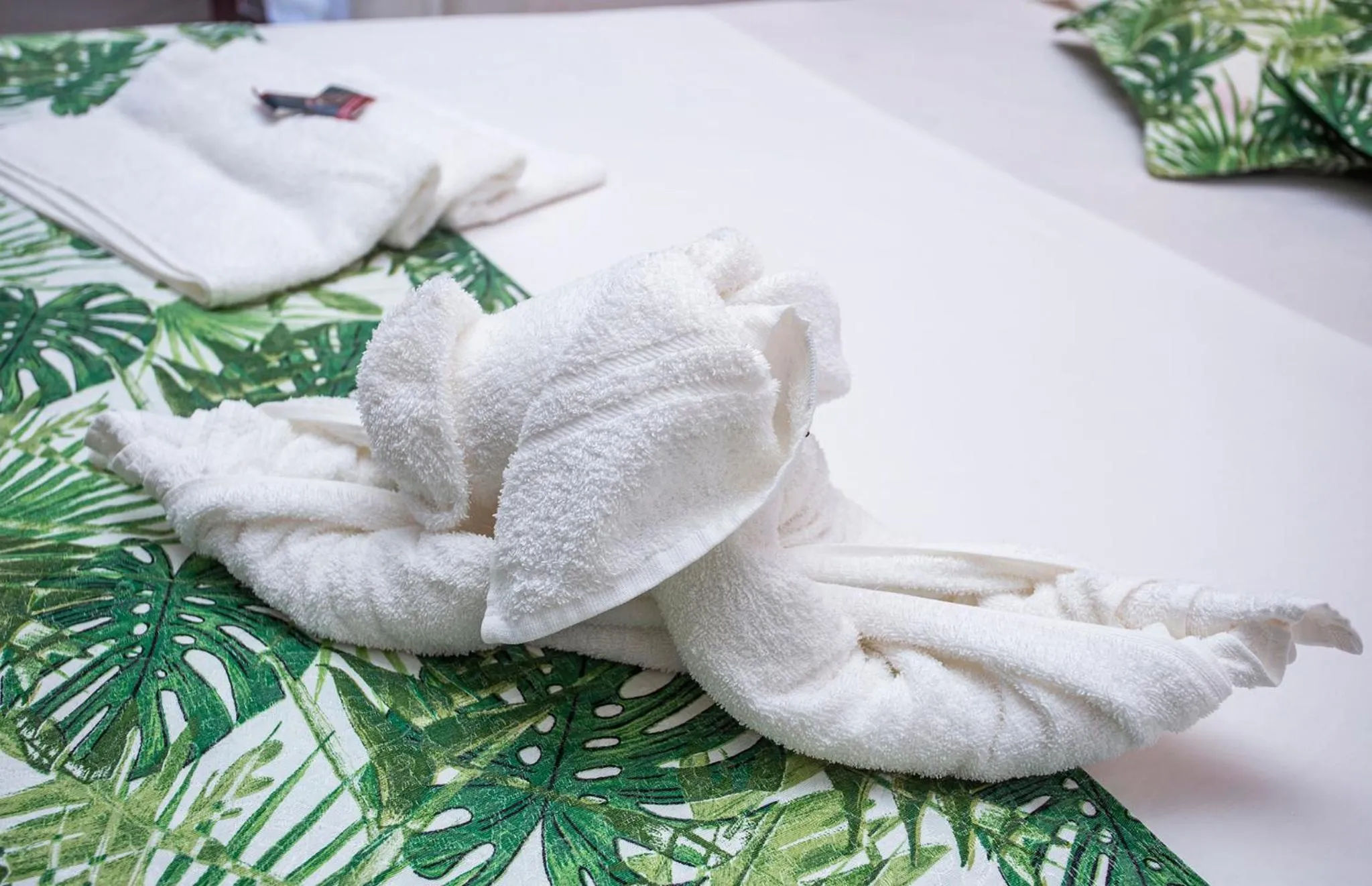 Bed in Pousada Castelinho