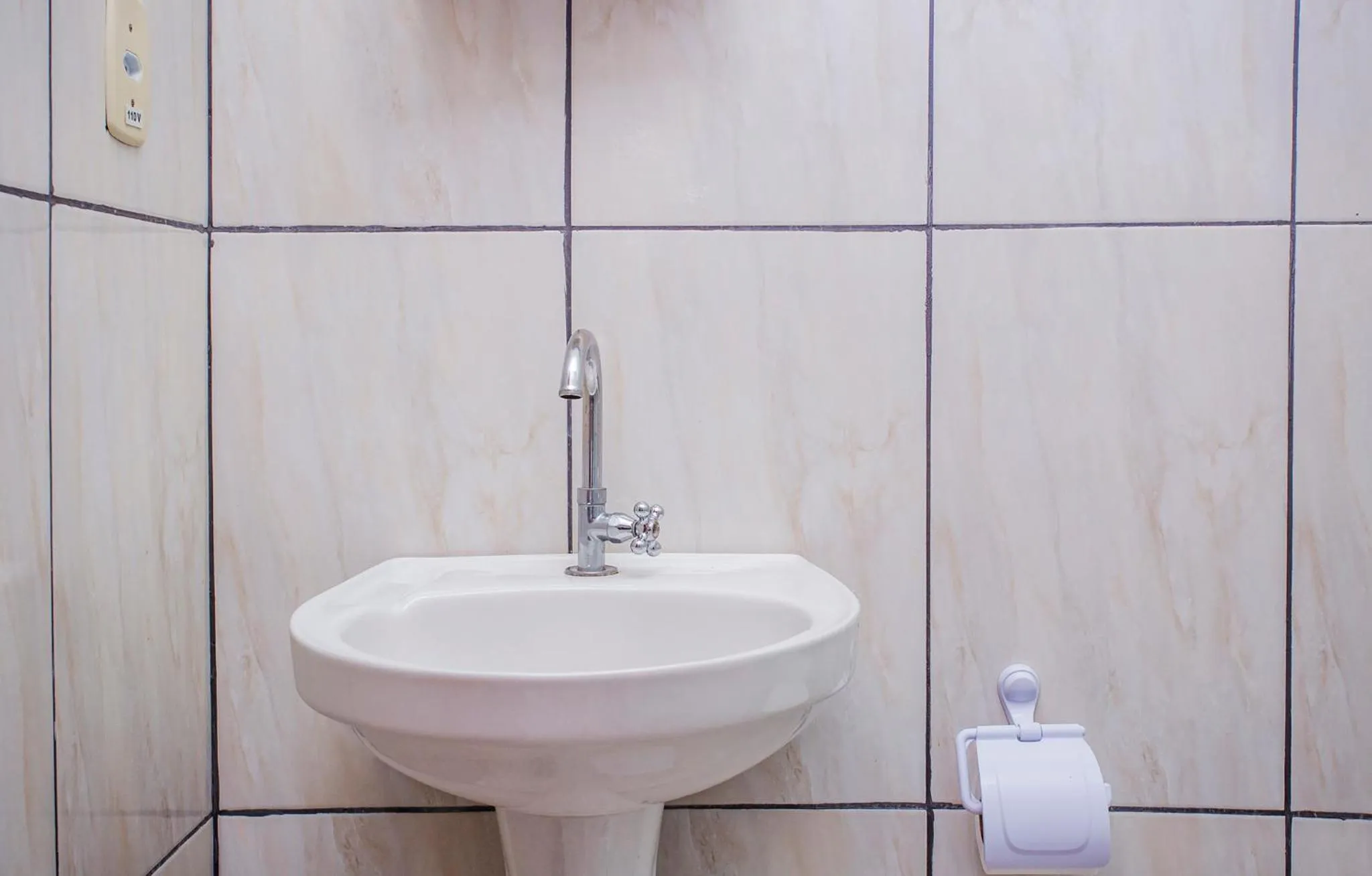 Bathroom in Pousada Castelinho