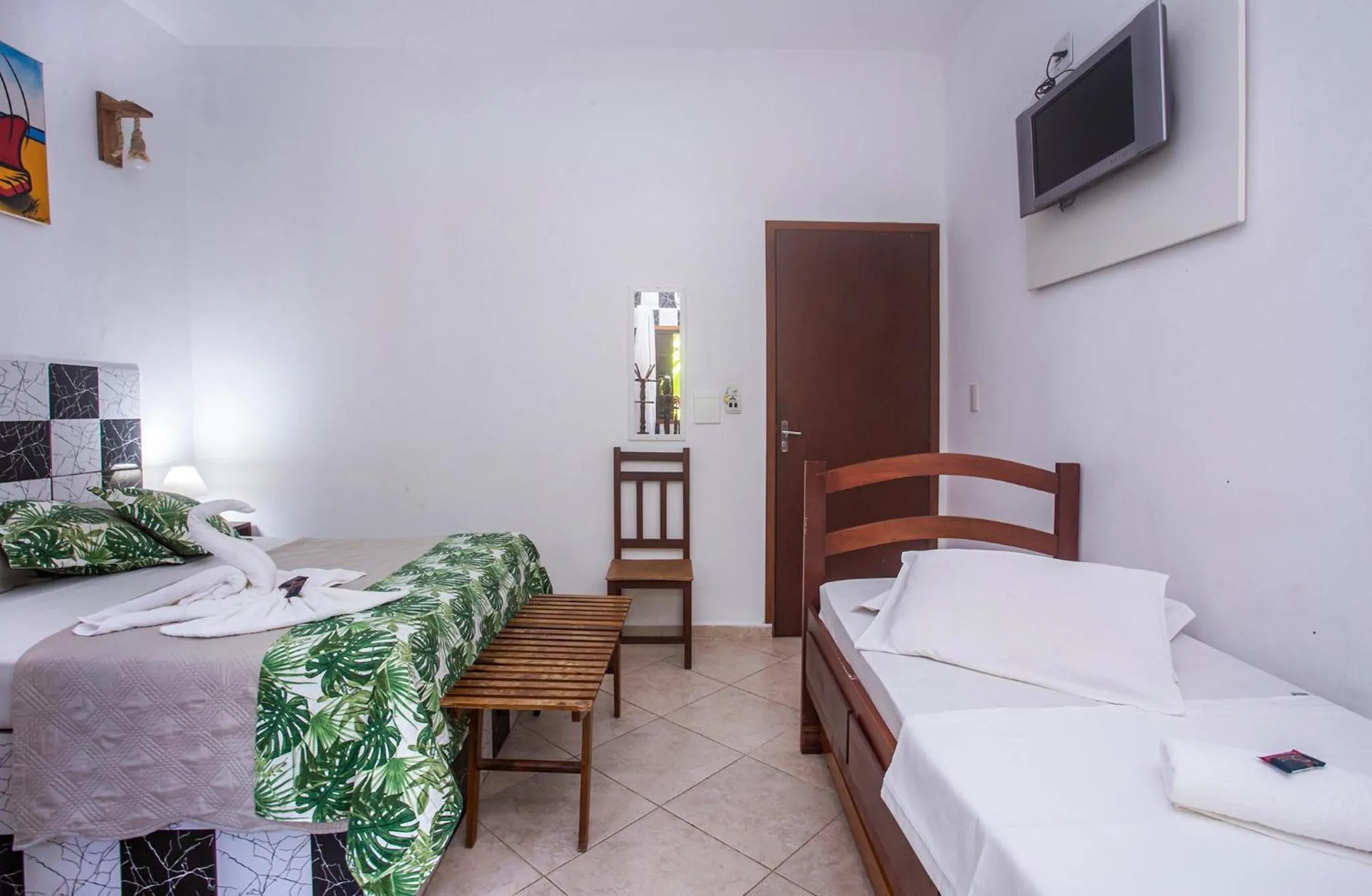 Photo of the whole room, Bed in Pousada Castelinho