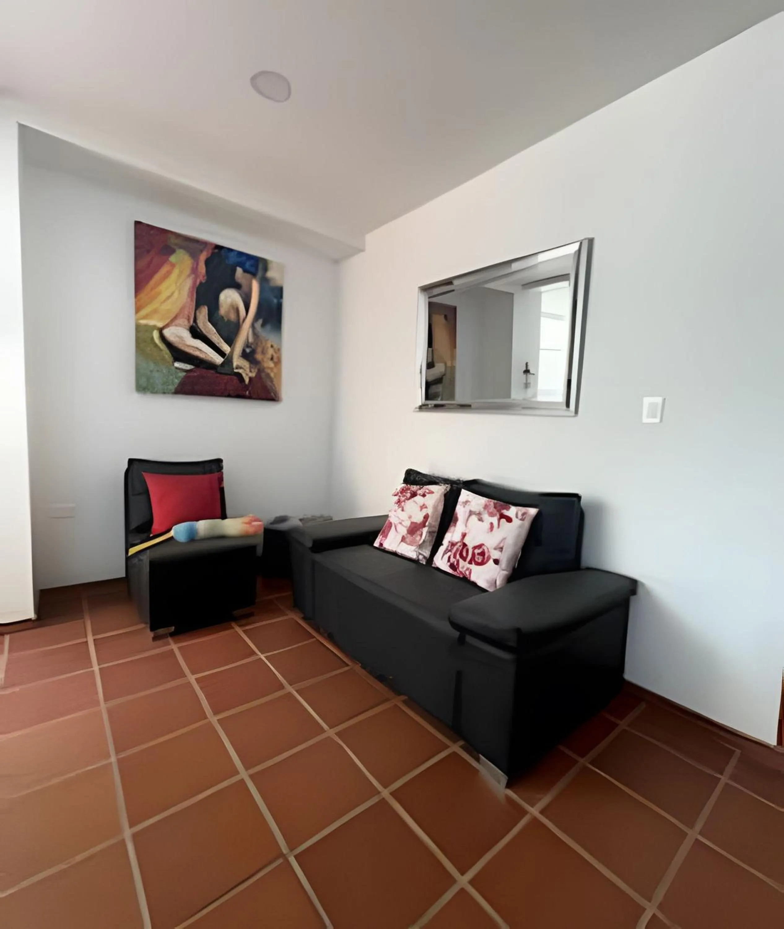 Living room in Casa Luna Hotel