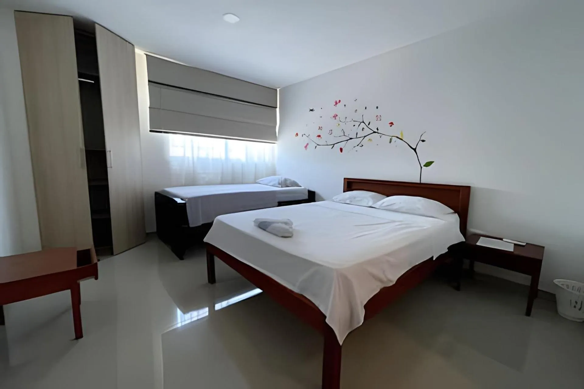 Bed in Casa Luna Hotel