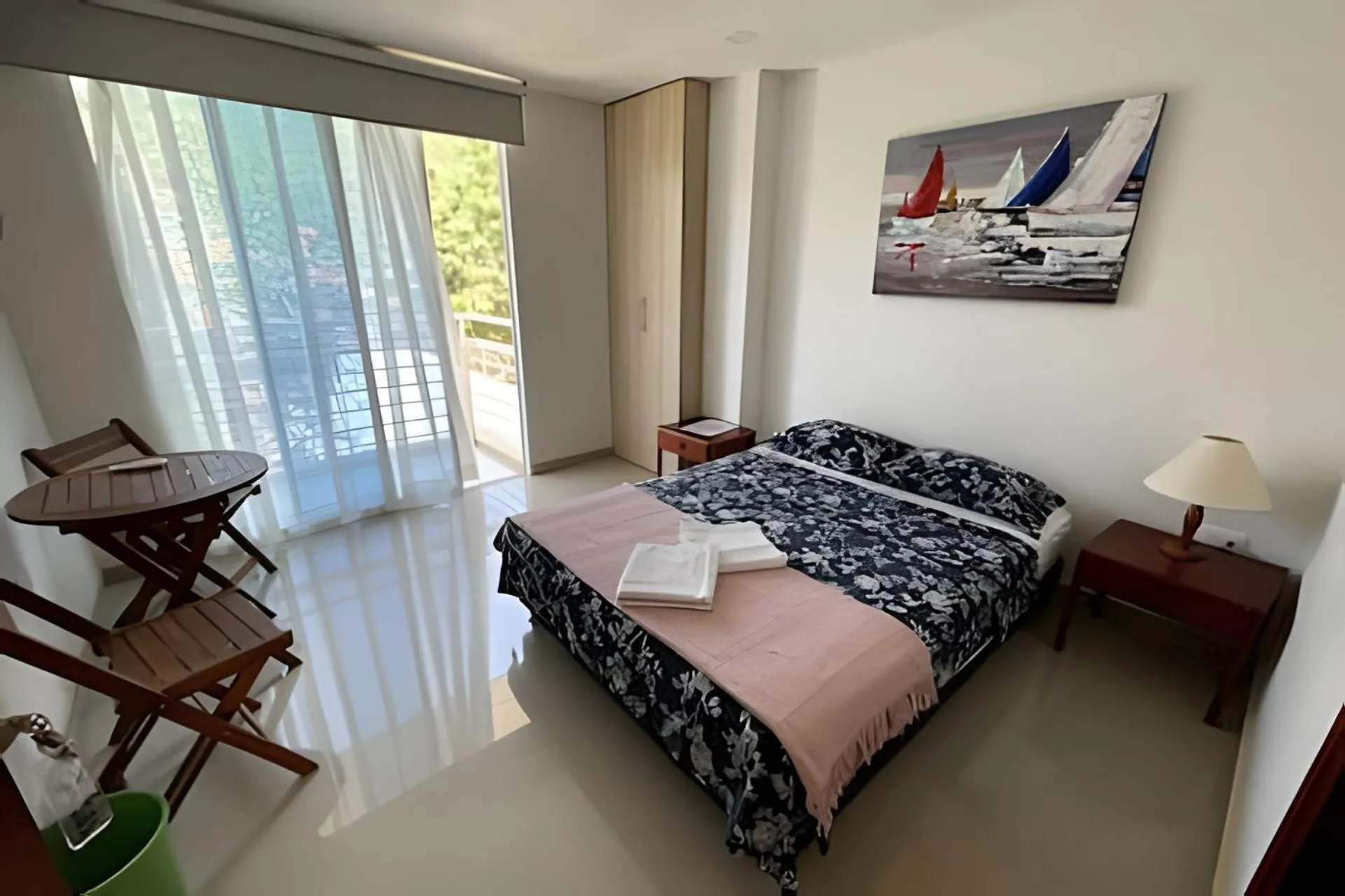 Bed in Casa Luna Hotel