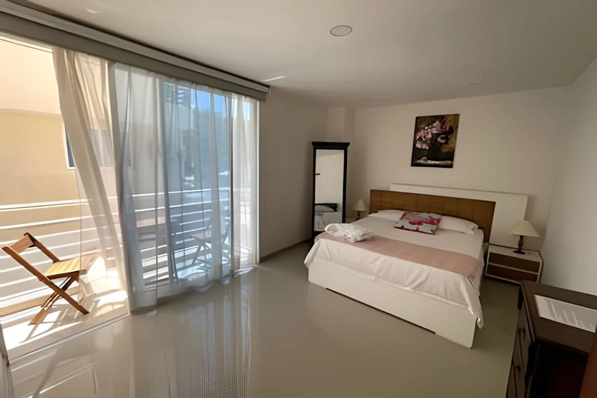 Bed in Casa Luna Hotel