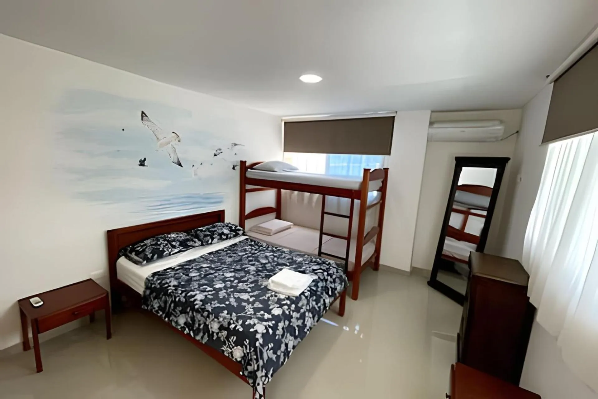 Bed in Casa Luna Hotel