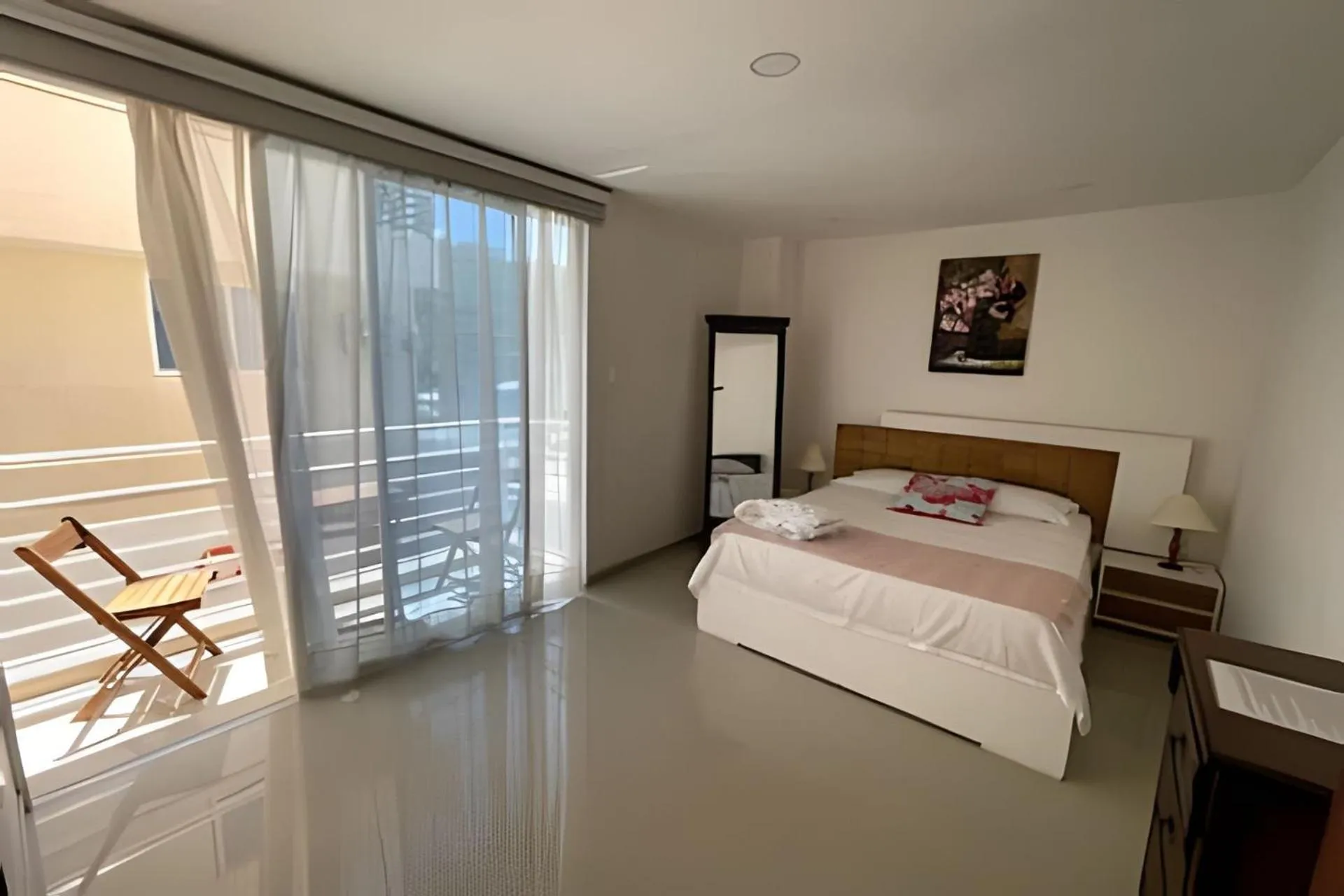 Bed in Casa Luna Hotel