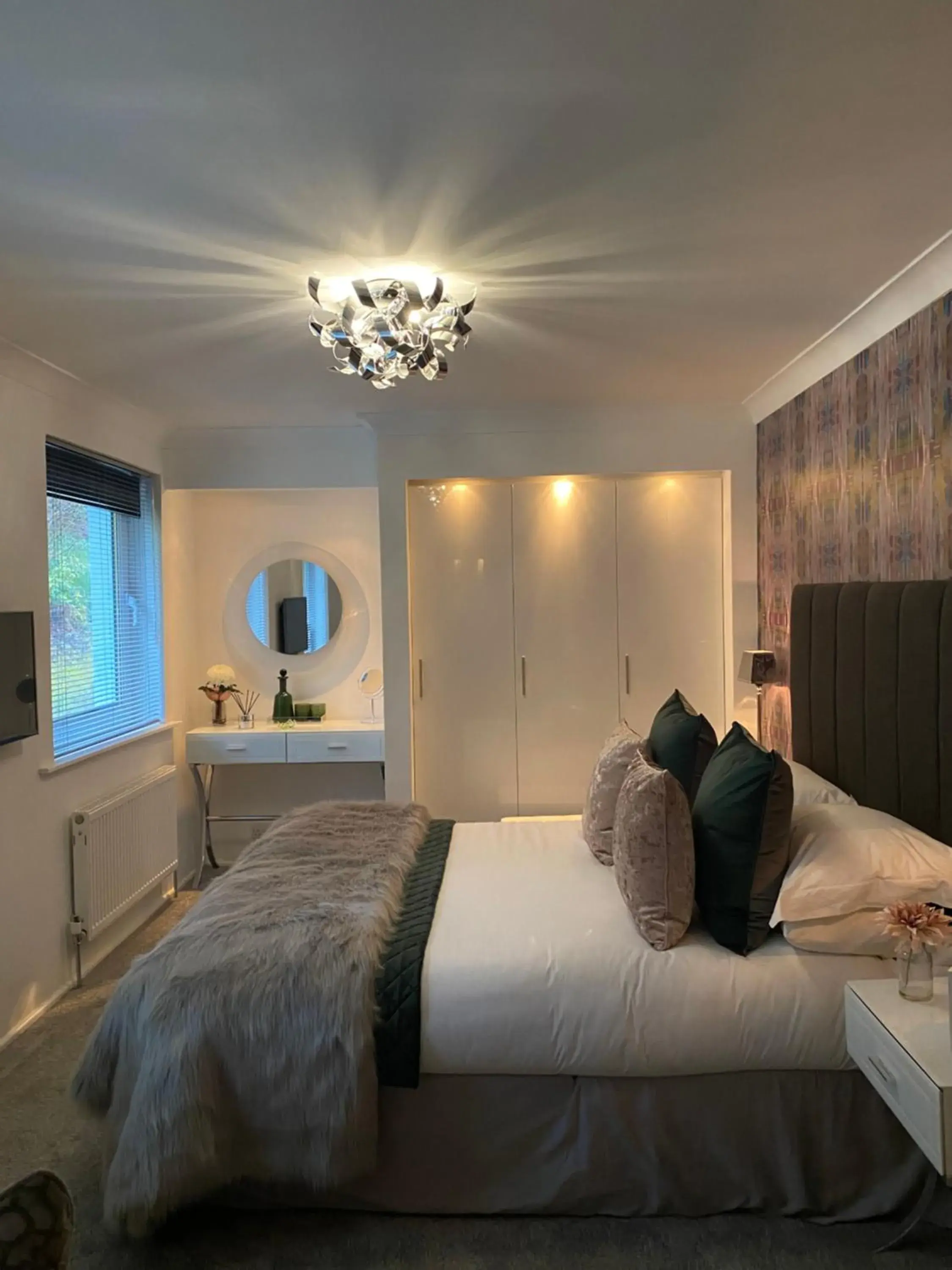 King Room with Garden View in Invercreran Lodge Luxury Bed & Breakfast King Room with Garden View in Invercreran Lodge Luxury Bed & Breakfast