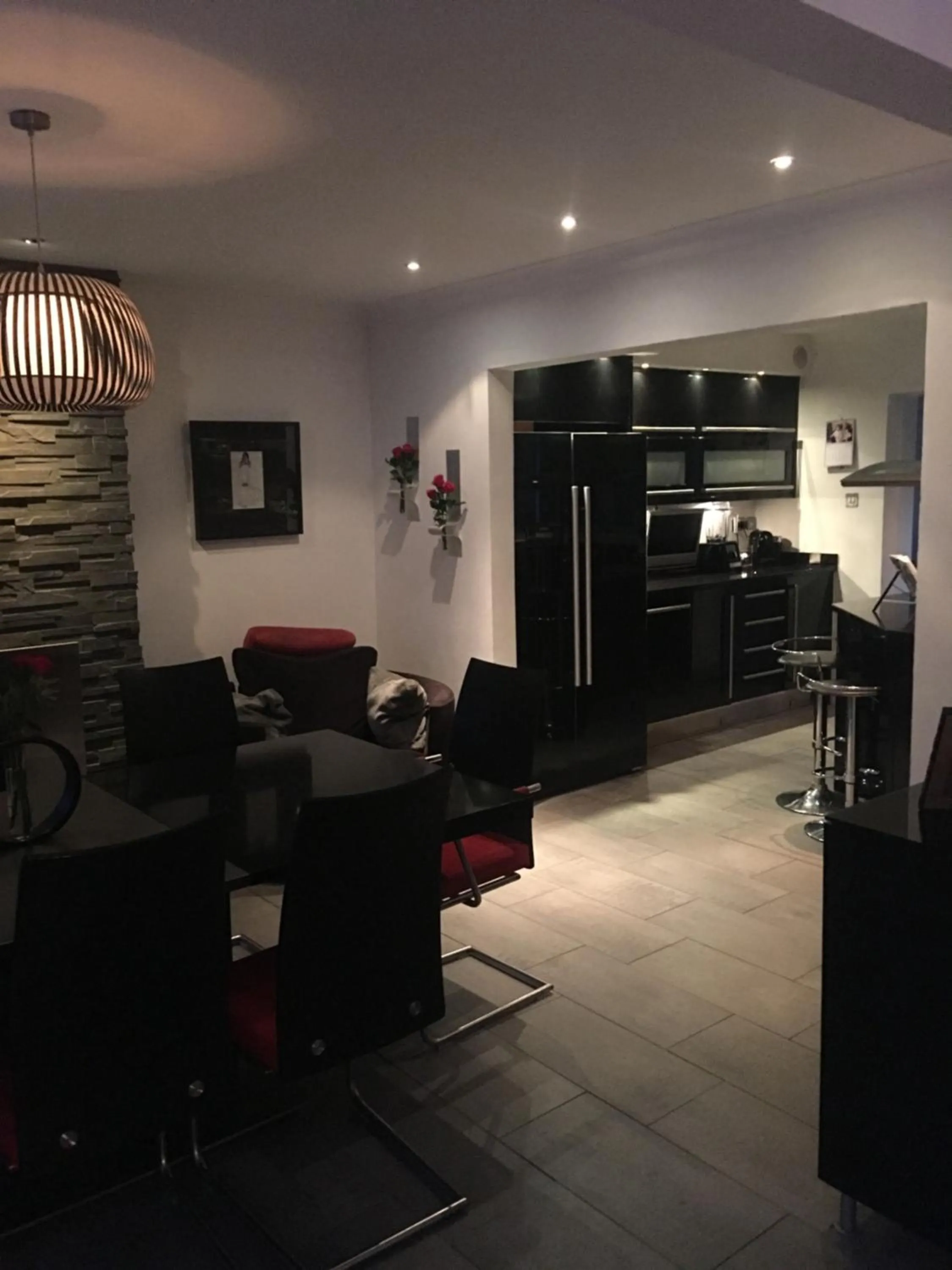 Dining area in Invercreran Lodge Luxury Bed & Breakfast