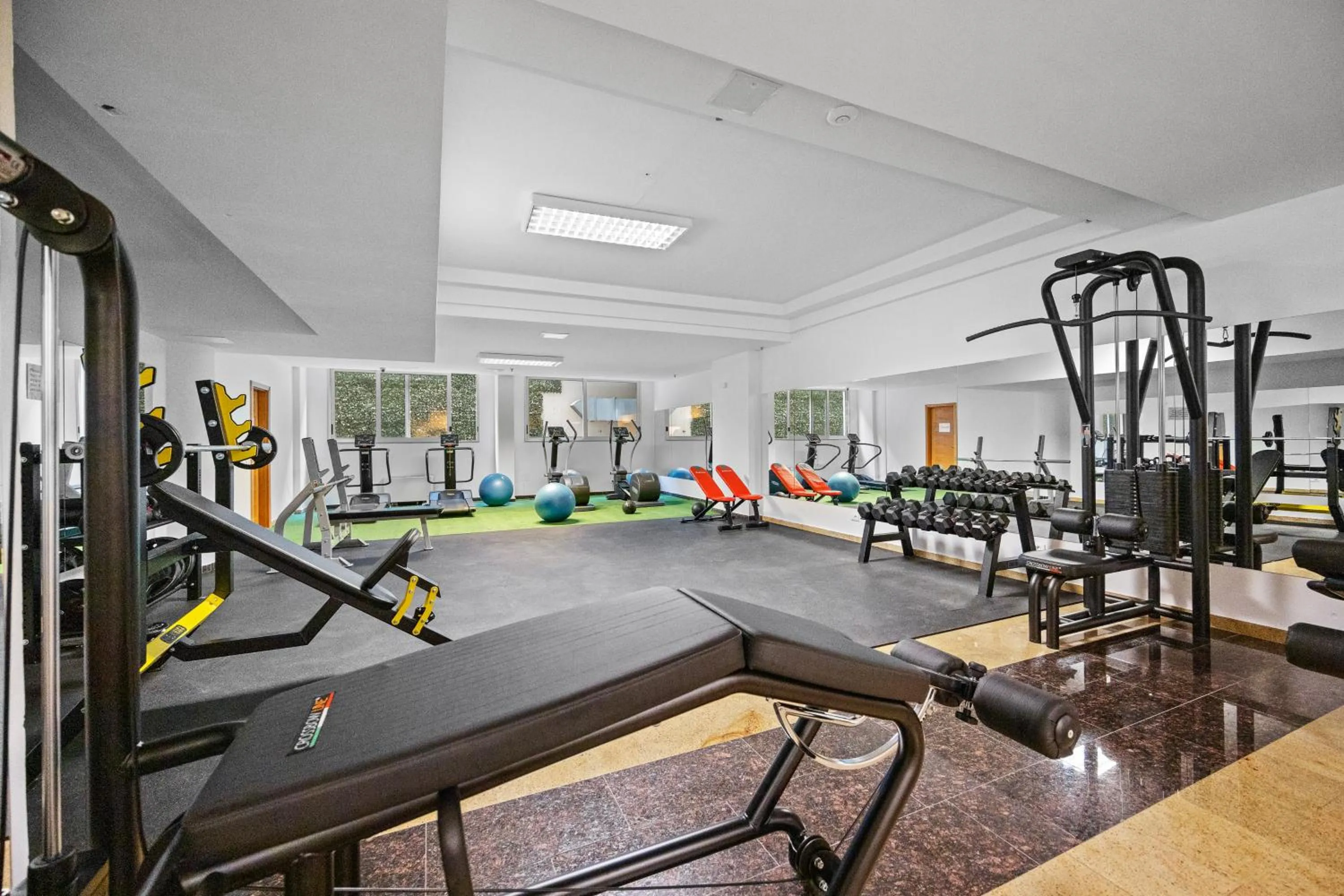 Fitness centre/facilities in Residence Superior Del Mar