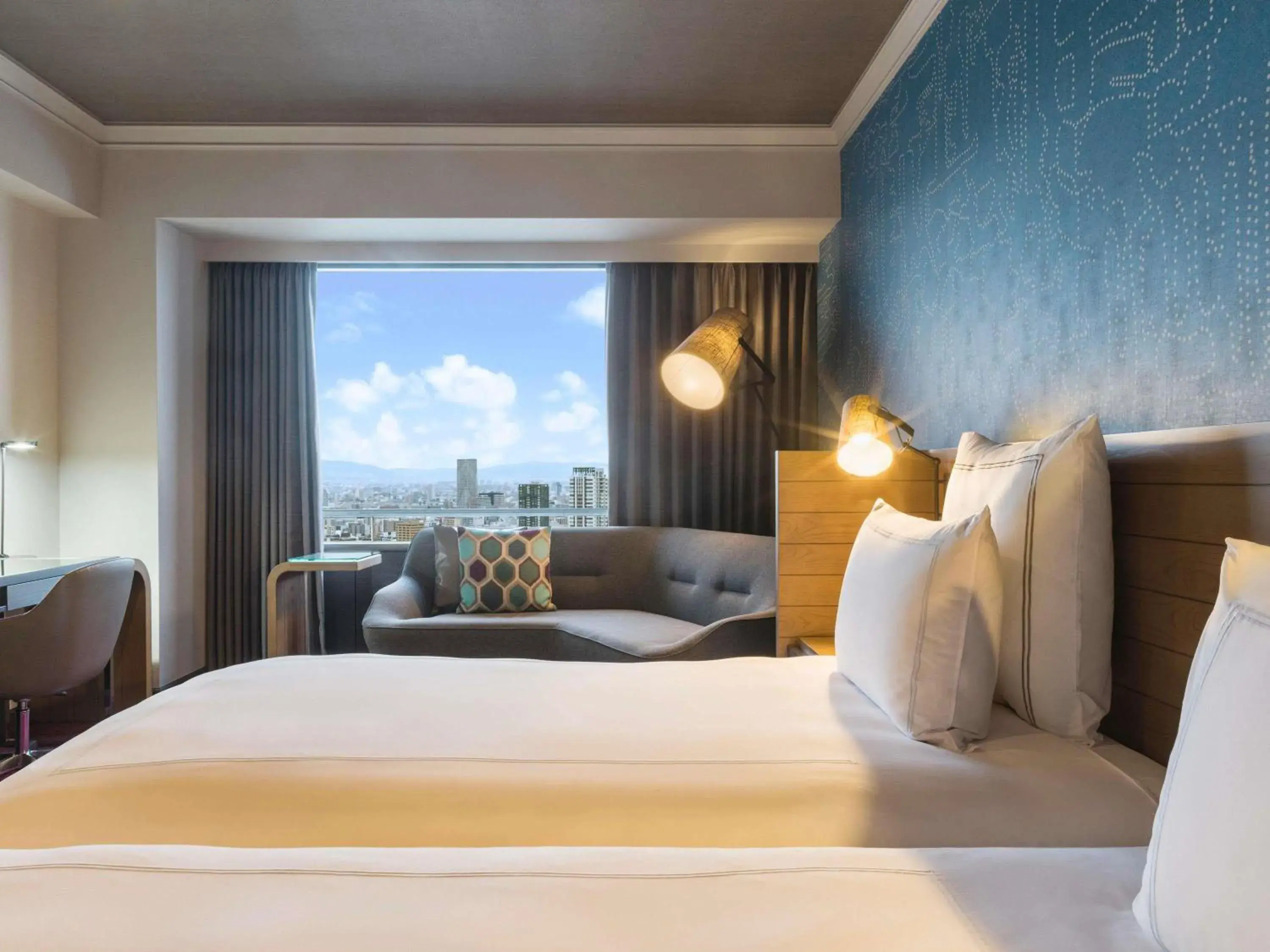 Executive Twin Room with Access to Executive Lounge in Swissotel Nankai Osaka Executive Twin Room with Access to Executive Lounge in Swissotel Nankai Osaka