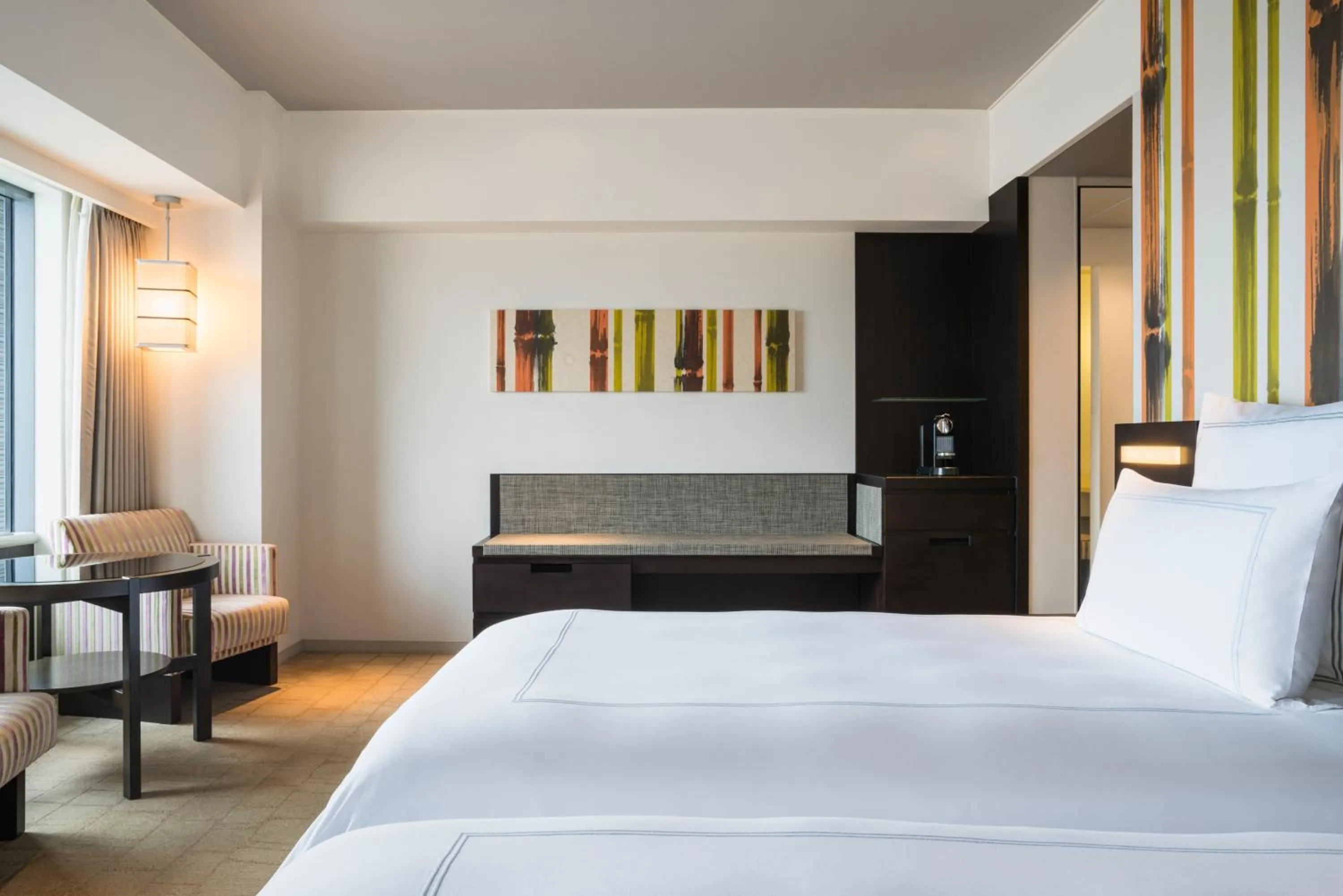 Bed in Swissotel Nankai Osaka