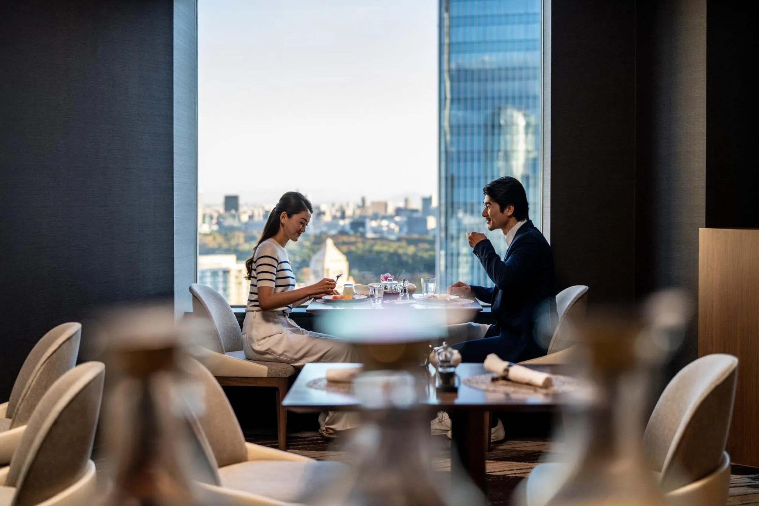 Lounge or bar in ANA InterContinental Tokyo by IHG