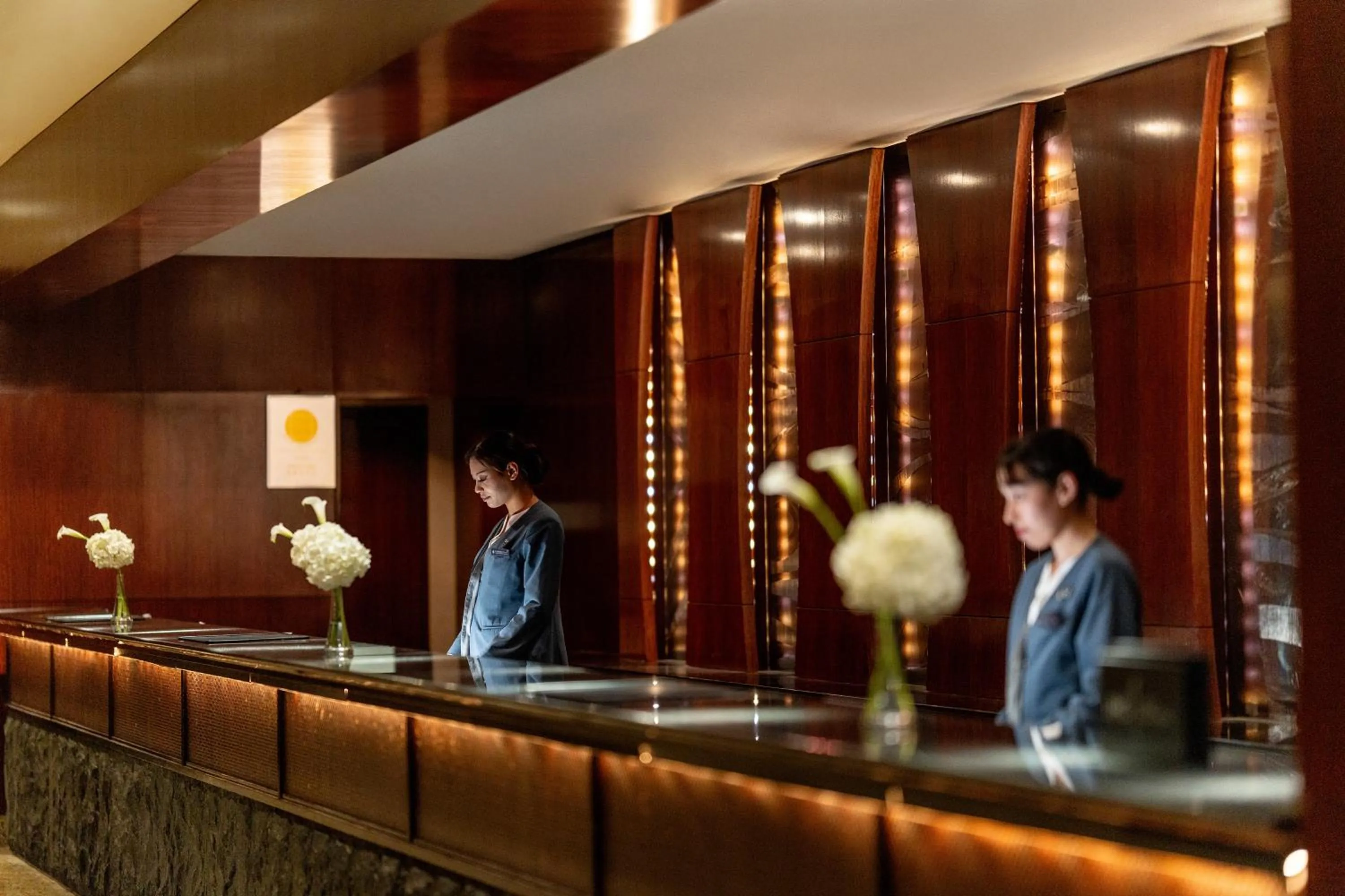 Lobby or reception in ANA InterContinental Tokyo by IHG