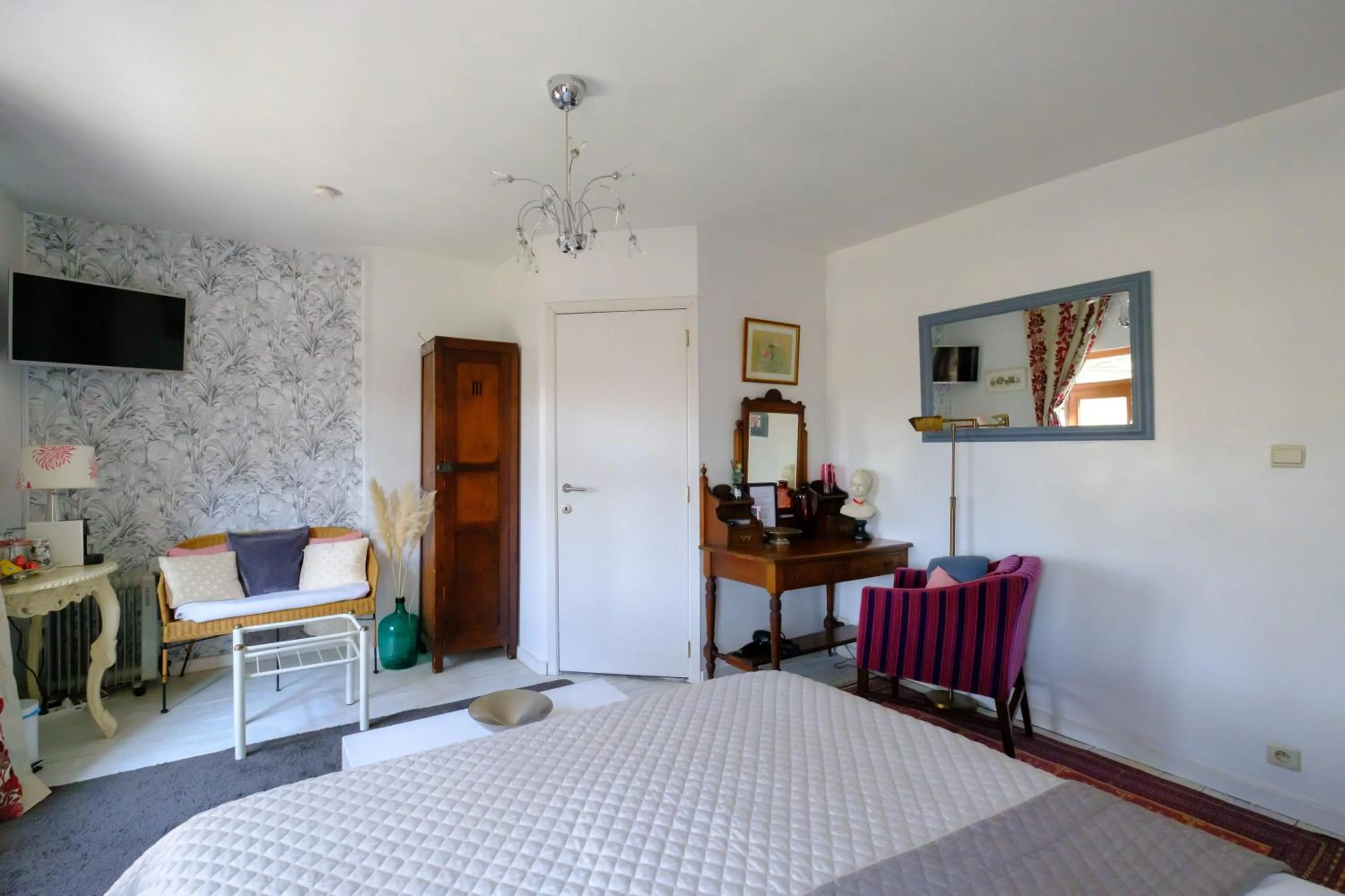 Bed in Collier's BnB