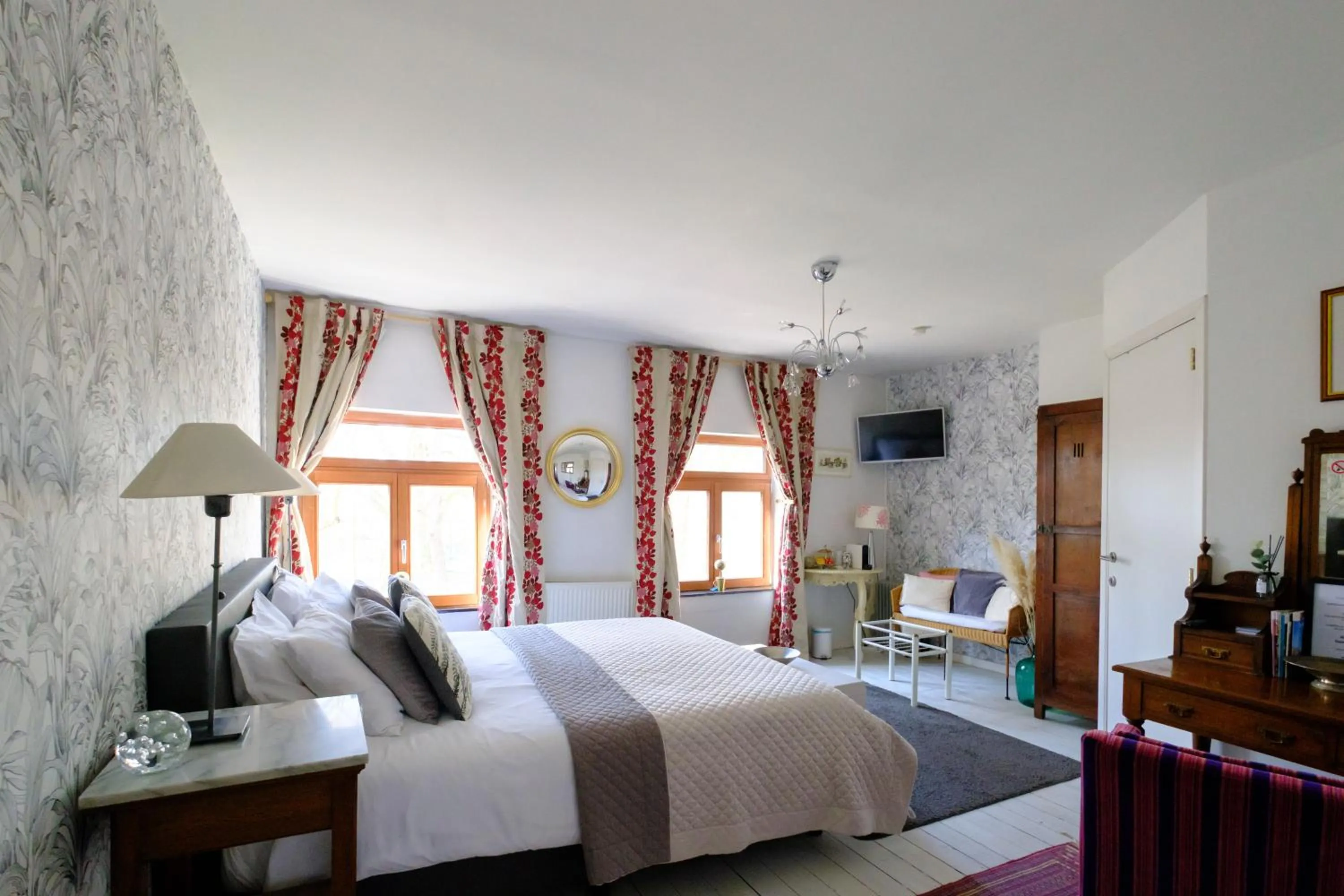 Bed in Collier's BnB