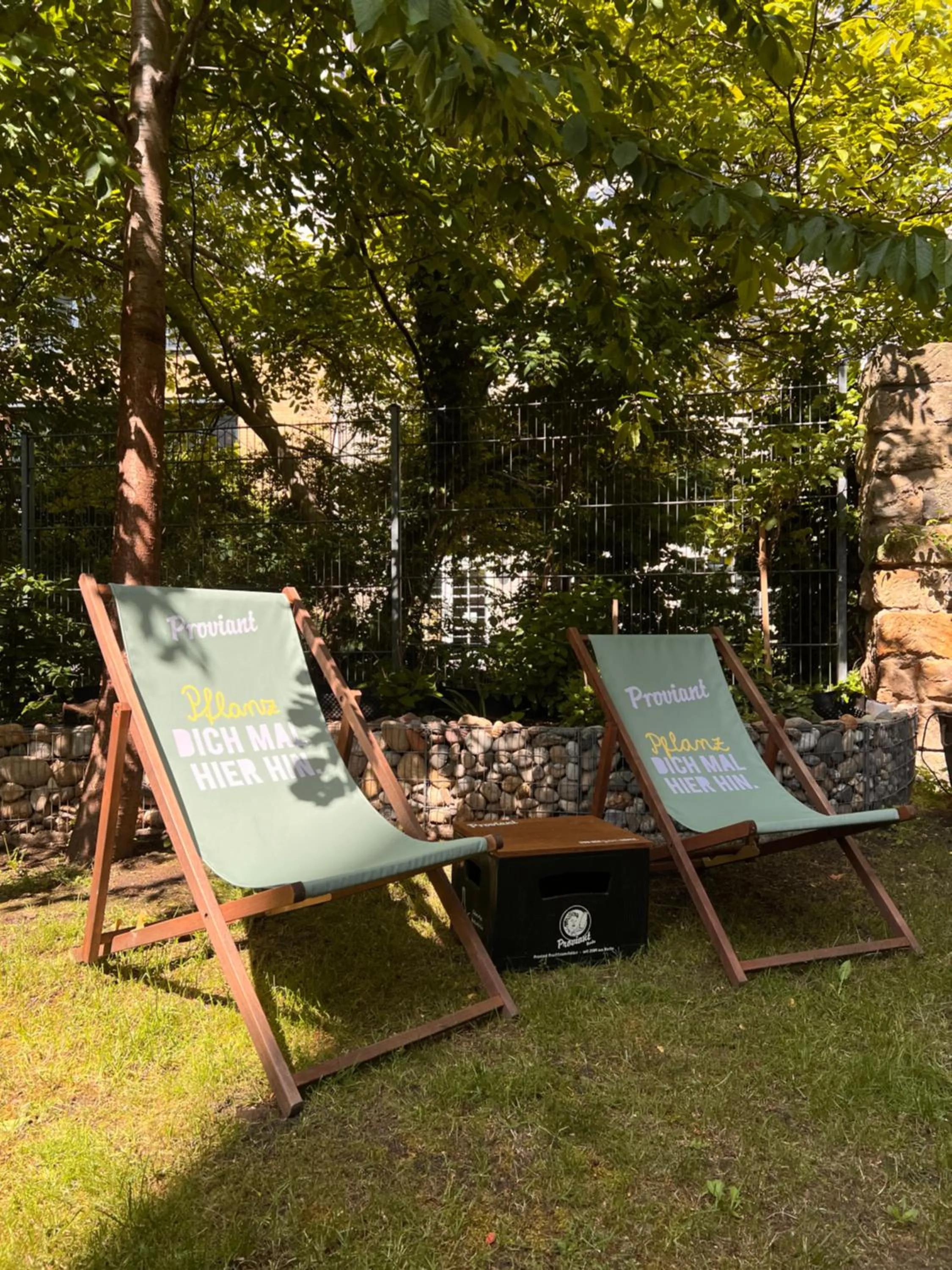 Garden in Aparthotel Mitte