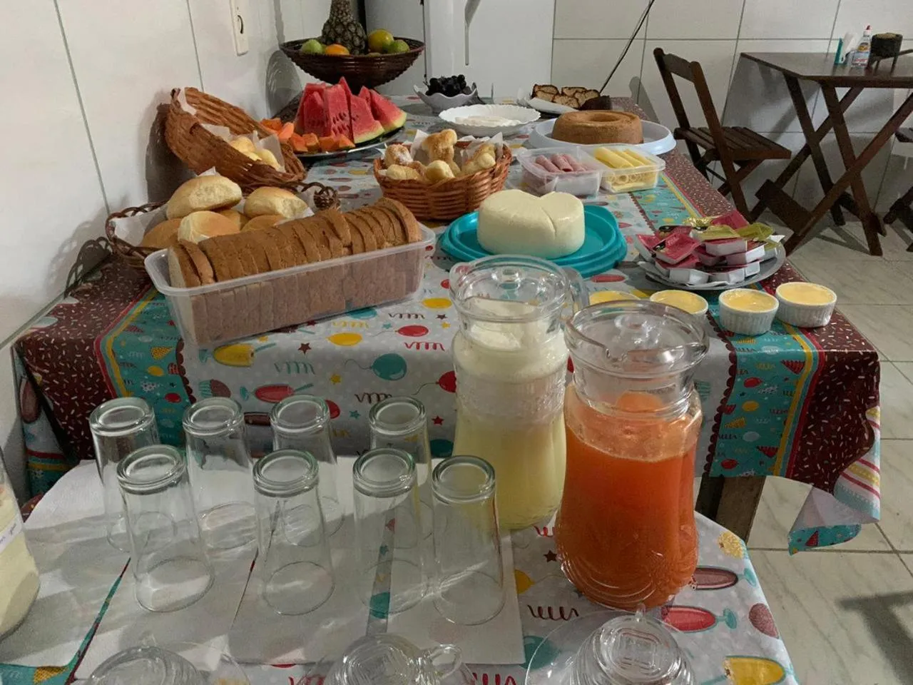 Dining area in Pousada da Ana