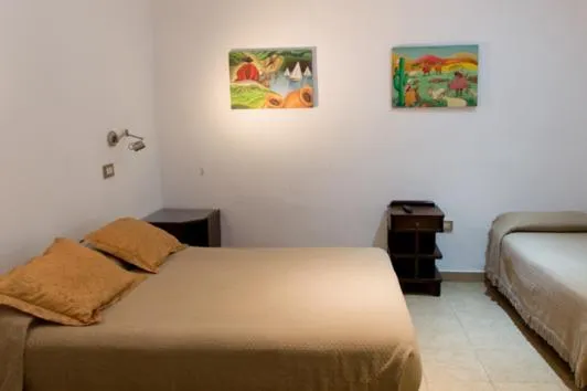 Bed in Hotel Residencial España