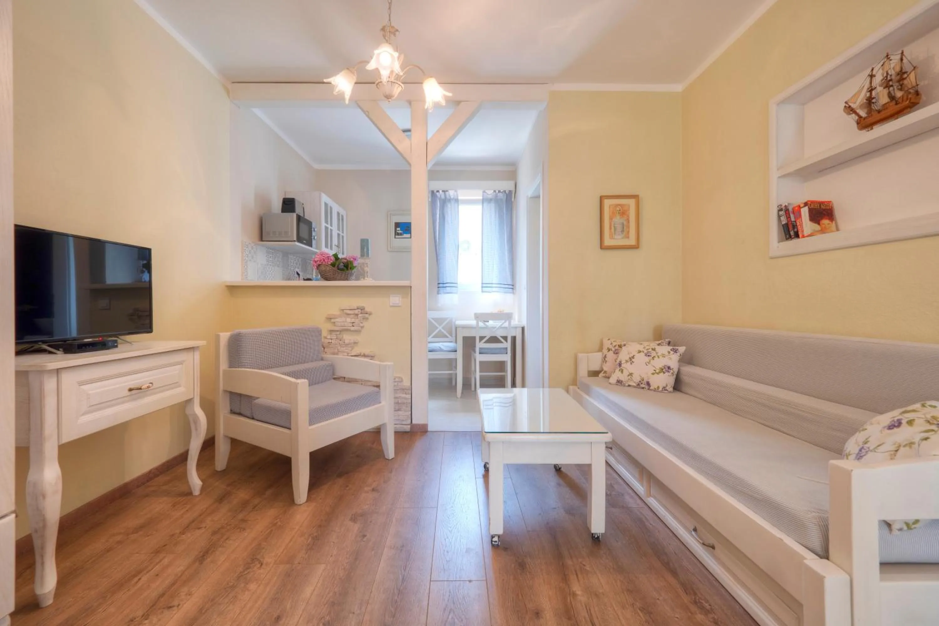 Living room in Marinero Apartments