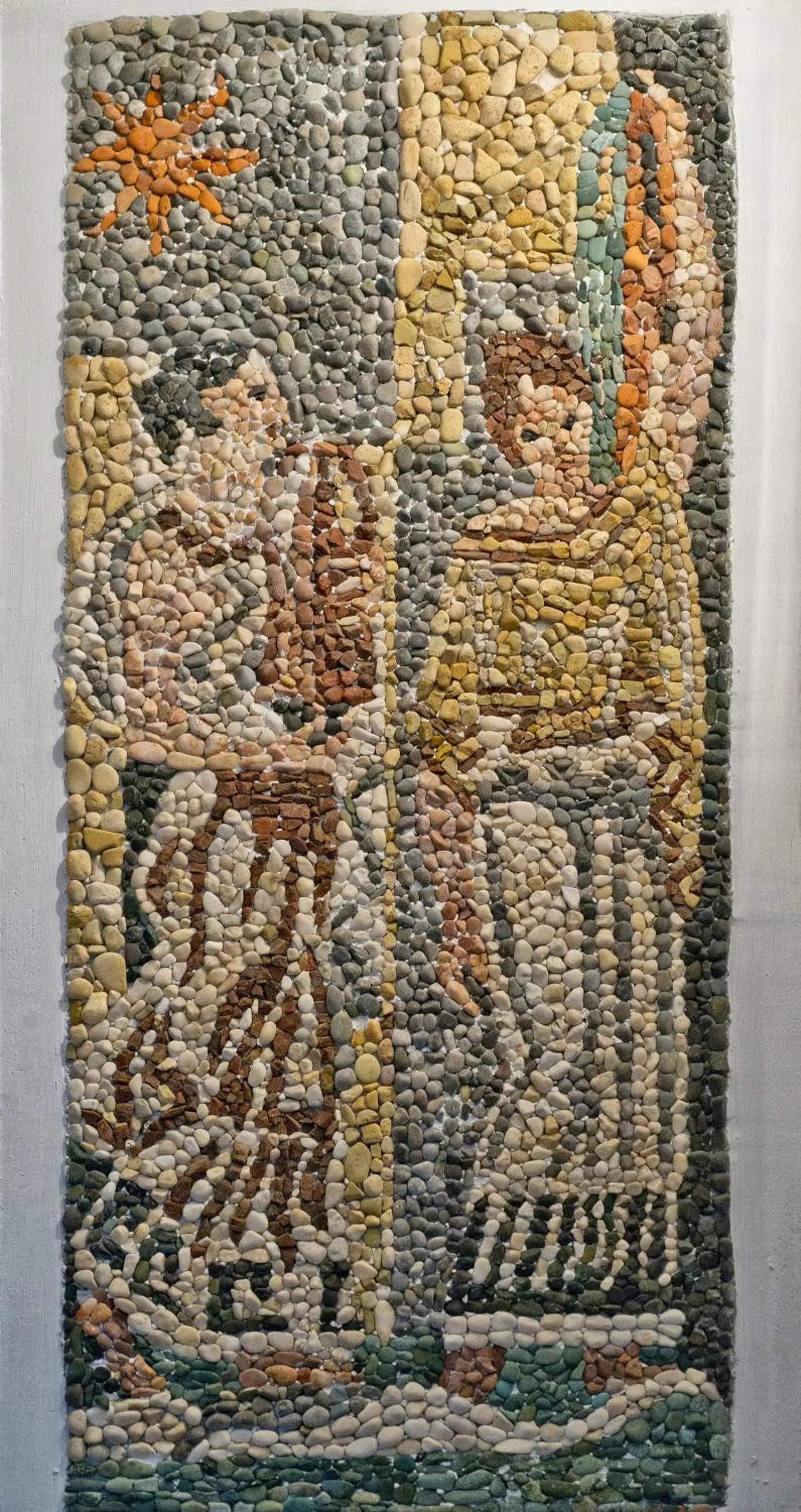 Decorative detail in Marinero Apartments