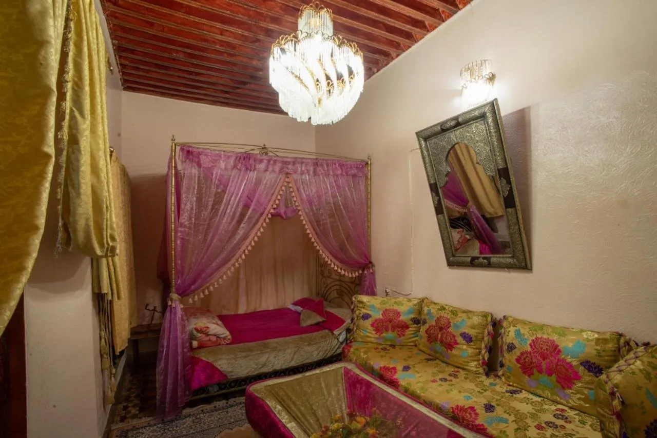 Bed in Dar Lalla Bouchra