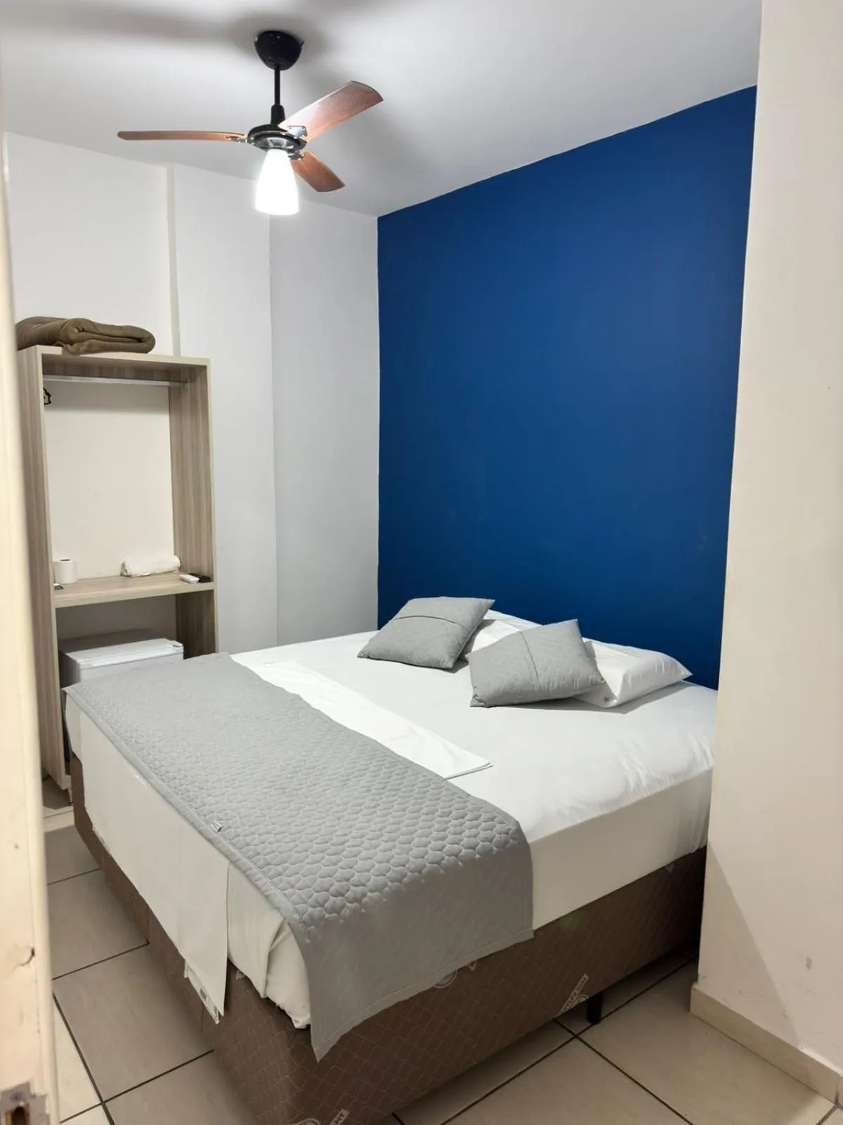 Bed in Hotel Mão de Fatima